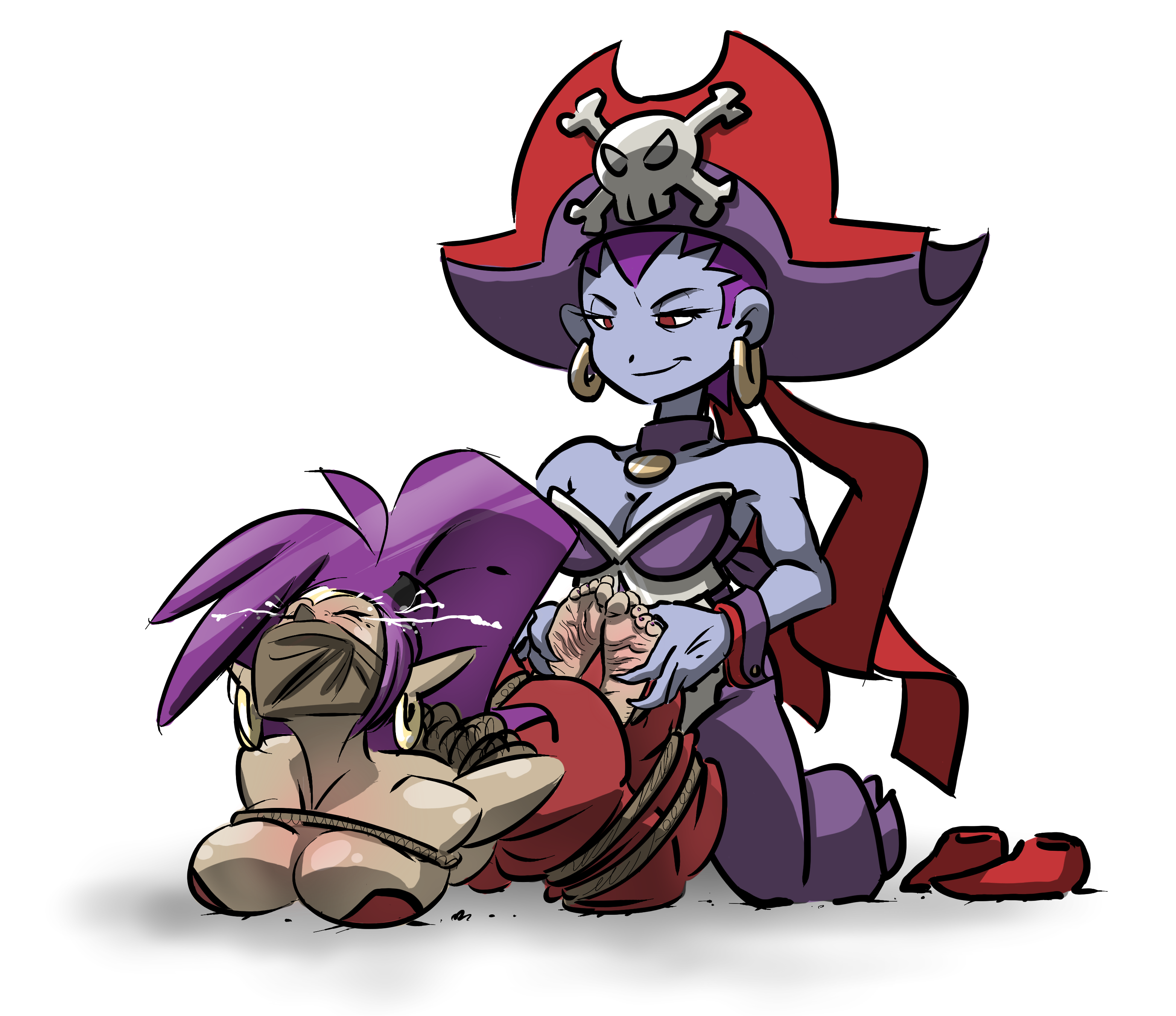 risky boots tickling shantae