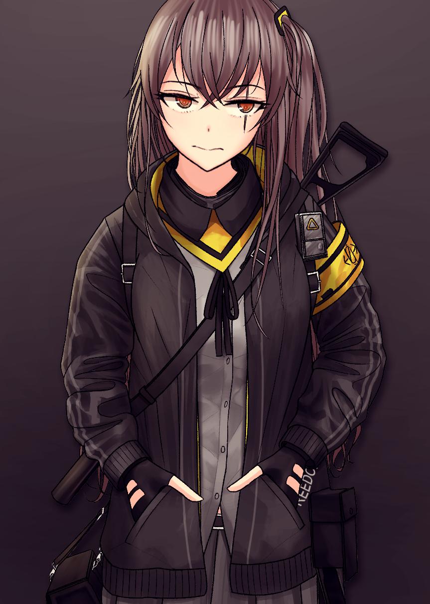 ump45少女前线竖图