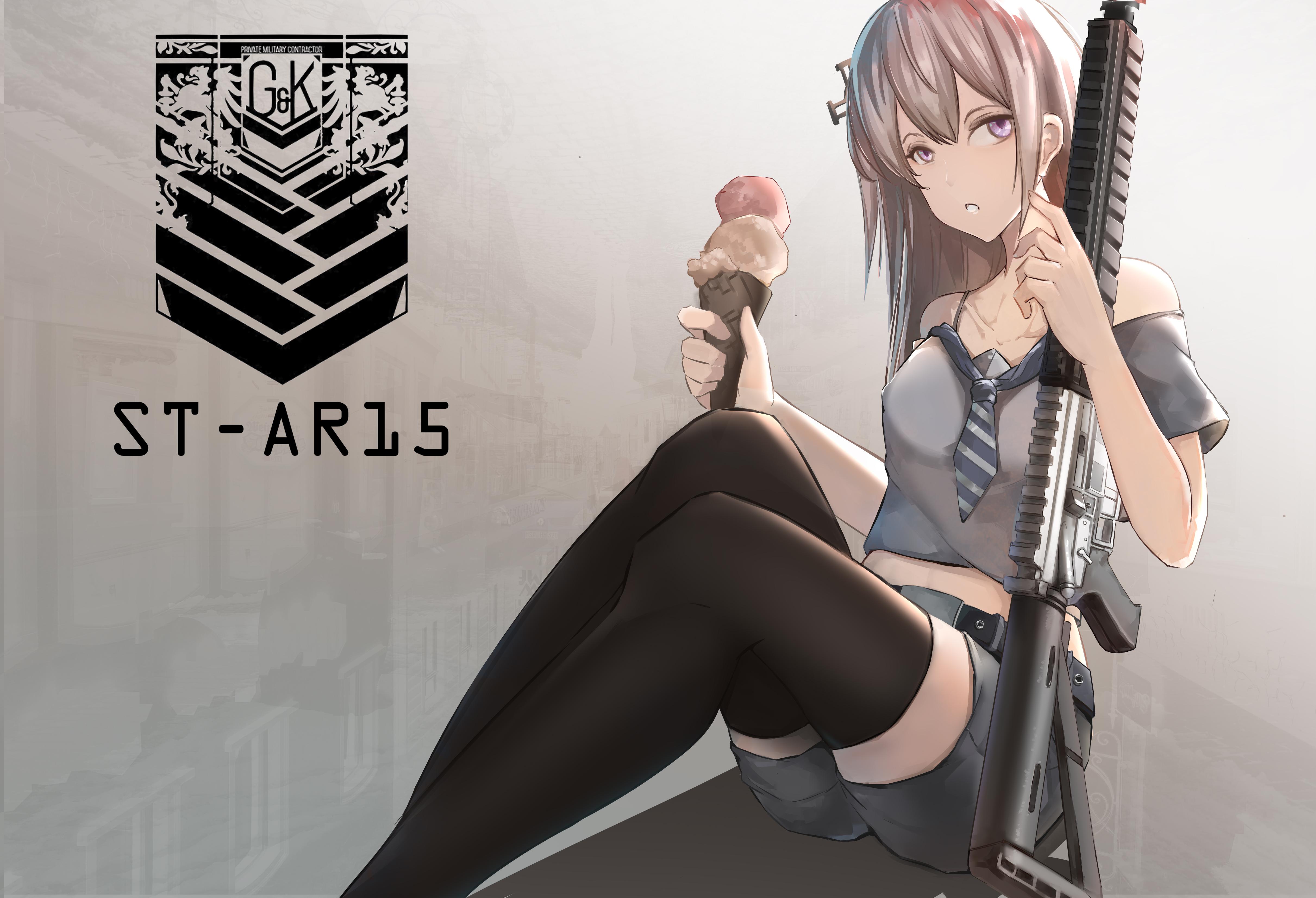 ar15夏服|少女前线 - 画师通