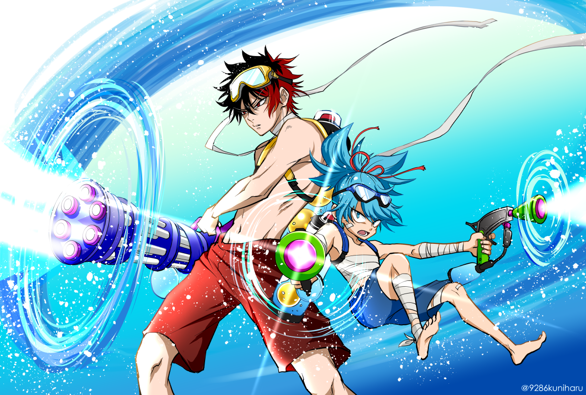 これがうちの水砲戦だ!! これがうちの水砲戦だ!!