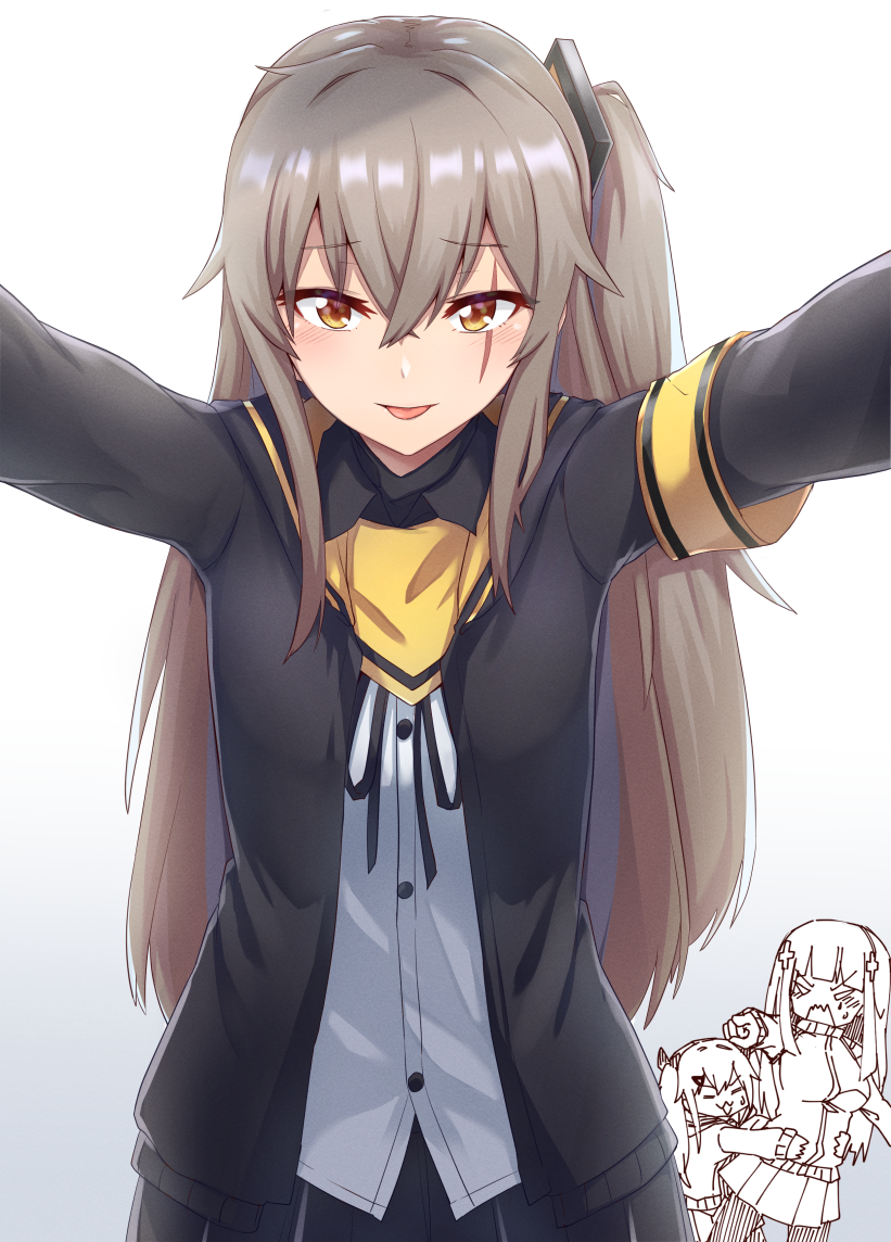 UMP45(壁咚)插画图片壁纸 UMP45(壁咚)插画图片壁纸