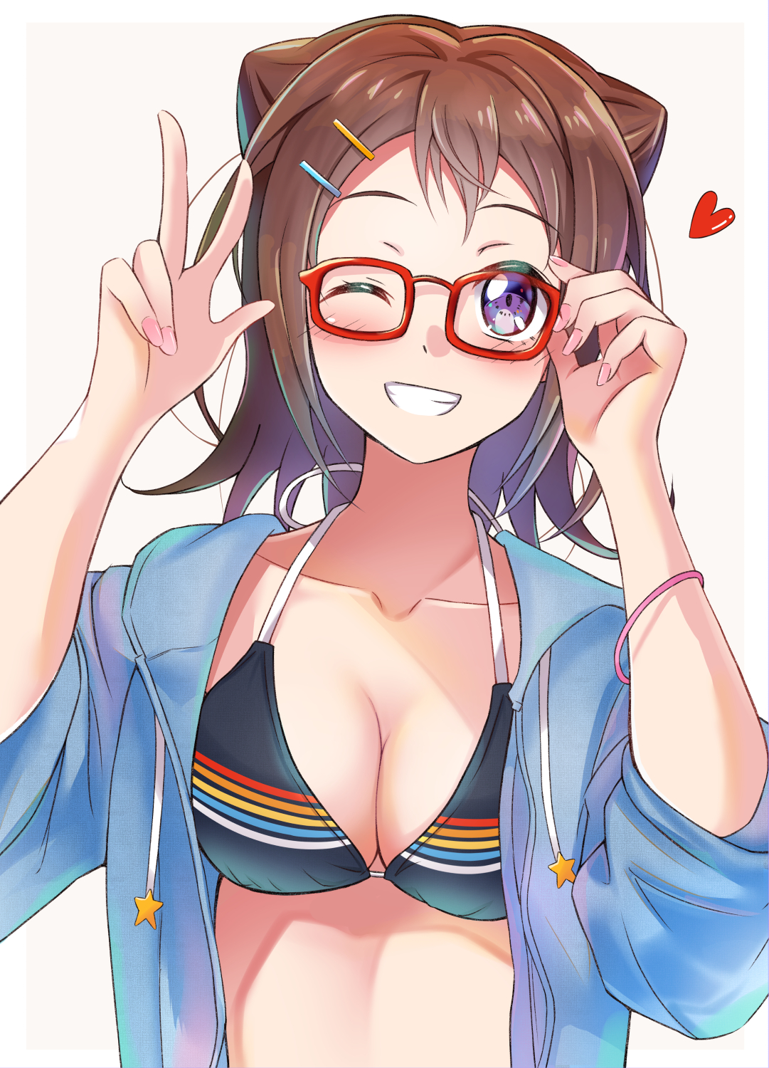 泳衣帕克香澄酱插画图片壁纸 泳衣帕克香澄酱插画图片壁纸