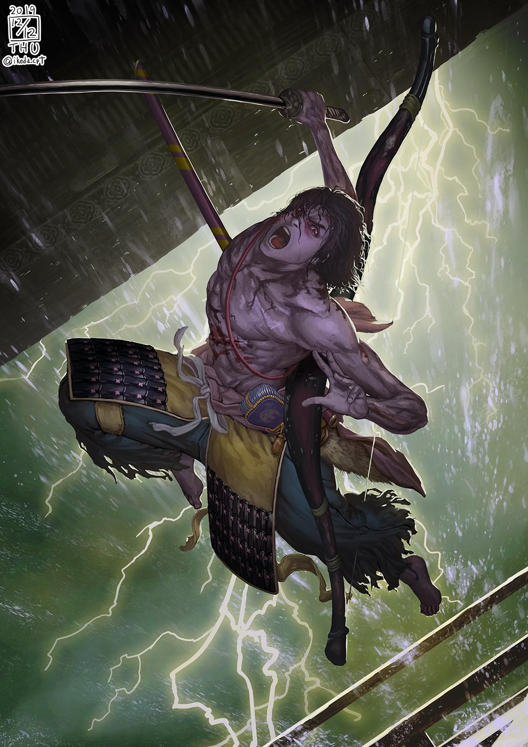 隻狼 葦名弦一郎插画图片壁纸 隻狼 葦名弦一郎插画图片壁纸