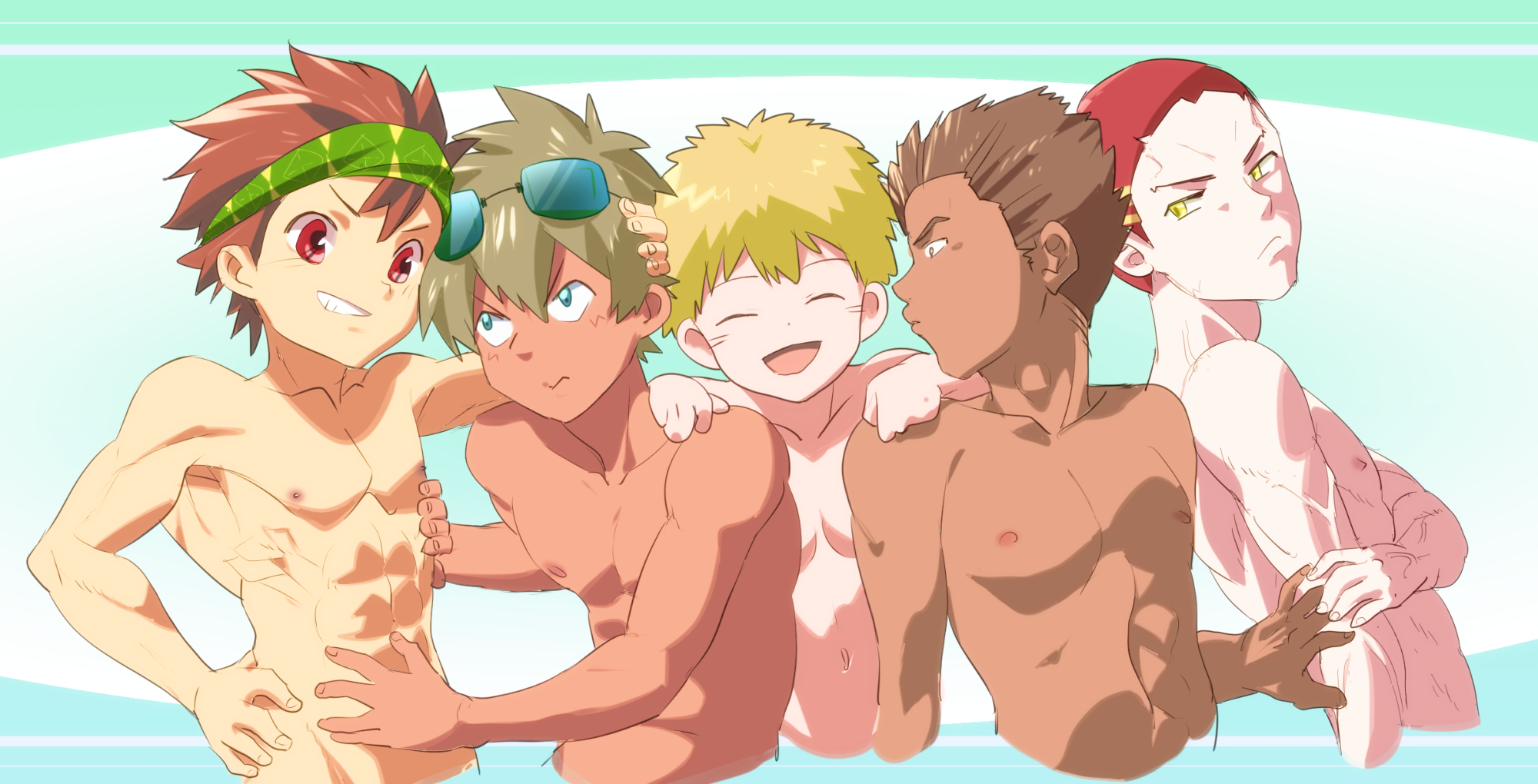 小男孩们插画图片壁纸 小男孩们插画图片壁纸