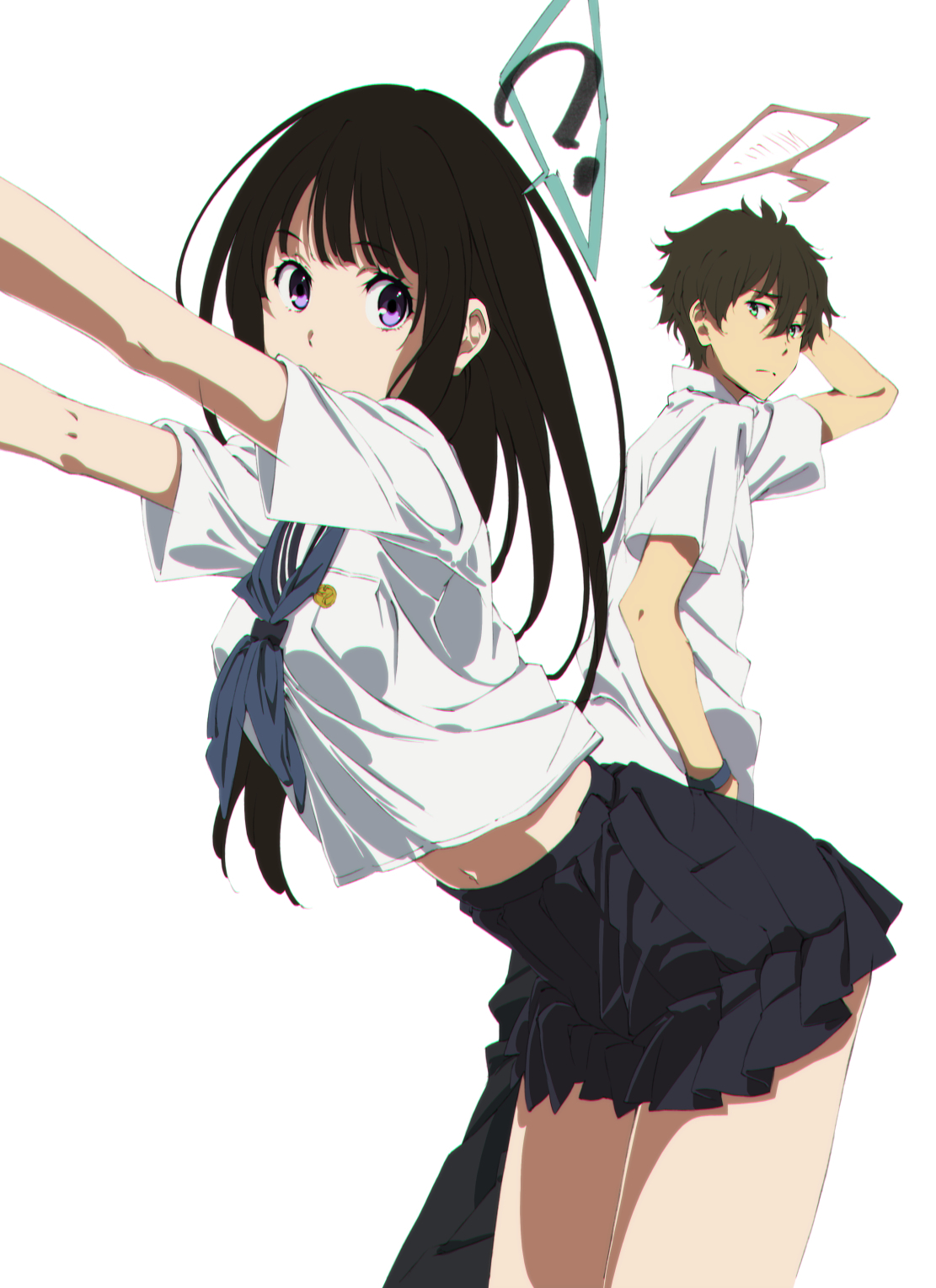 冰果涂鸦之一折木奉太郎✨千反田✨等(≥бвб≤)/插画图片壁纸 冰果涂鸦之一折木奉太郎✨千反田✨等(≥бвб≤)/插画图片壁纸