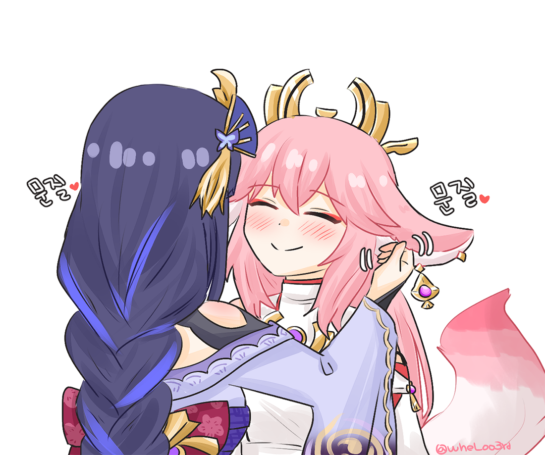 摸耳朵插画图片壁纸 摸耳朵插画图片壁纸