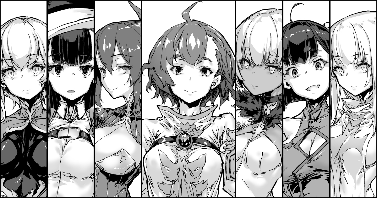 角色总结插画图片壁纸 角色总结插画图片壁纸