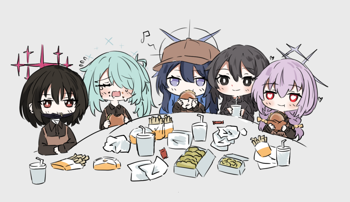 アリウススクワッドとランチ~ アリウススクワッドとランチ~