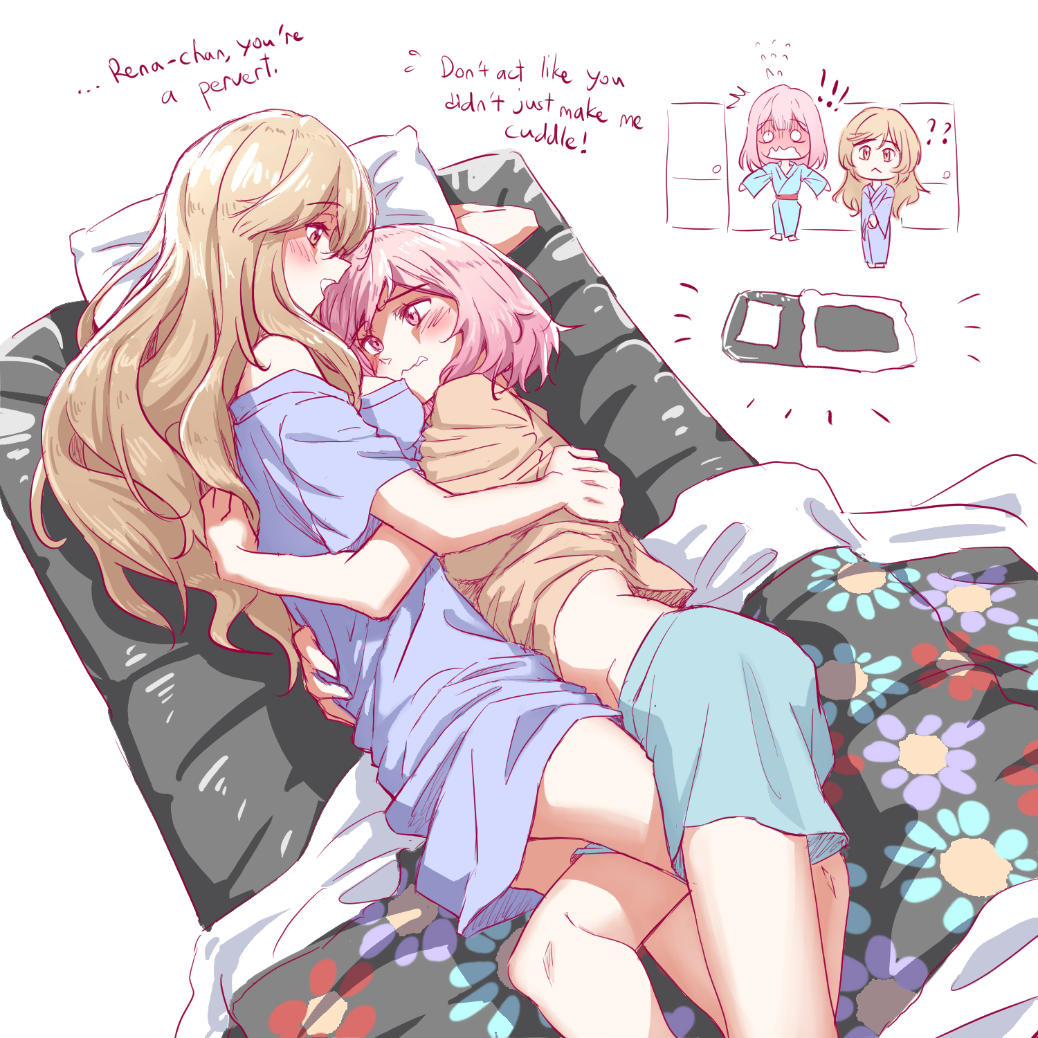 Ajisai x Renako插画图片壁纸 Ajisai x Renako插画图片壁纸