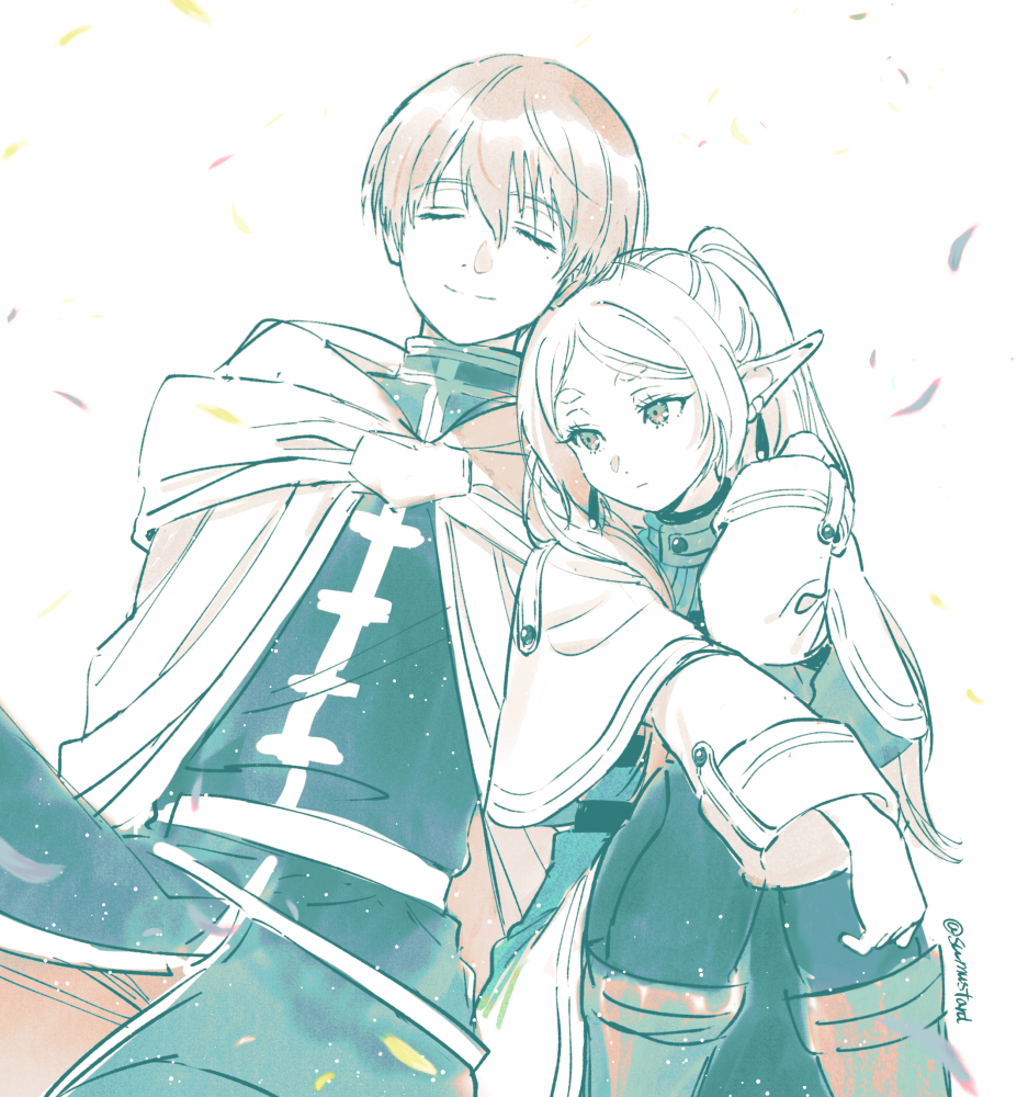 himmel and frieren插画图片壁纸 himmel and frieren插画图片壁纸