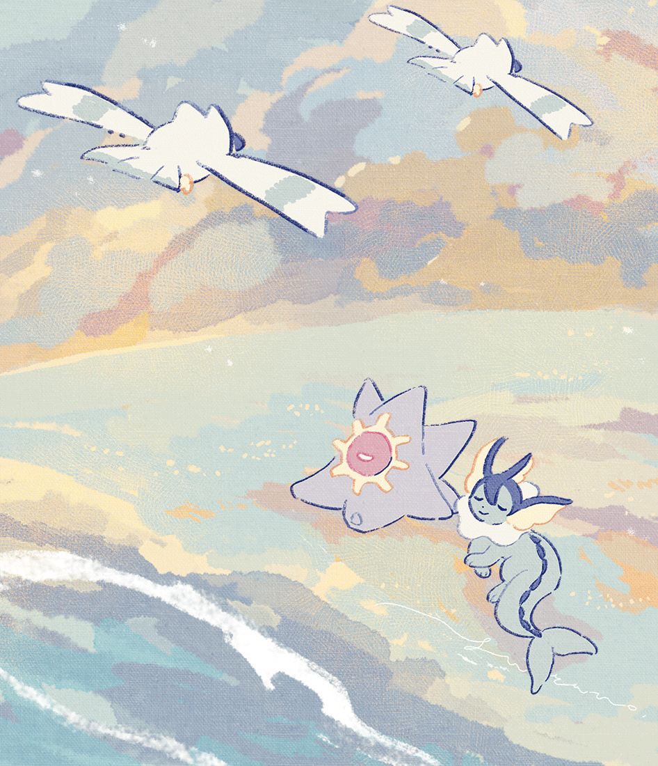 潮風に吹かれる插画图片壁纸 潮風に吹かれる插画图片壁纸