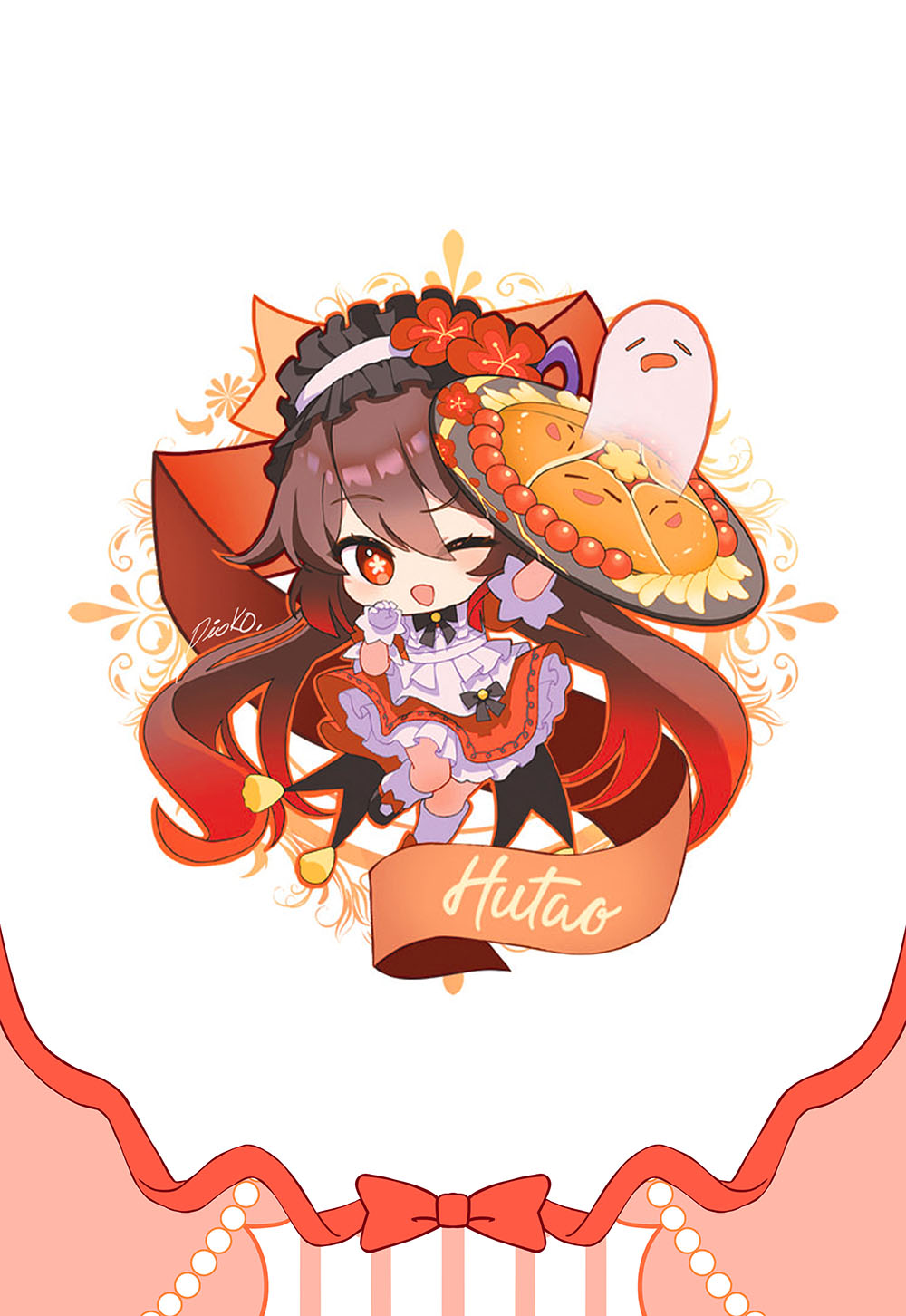 CAFE CUTIE 胡桃插画图片壁纸 CAFE CUTIE 胡桃插画图片壁纸