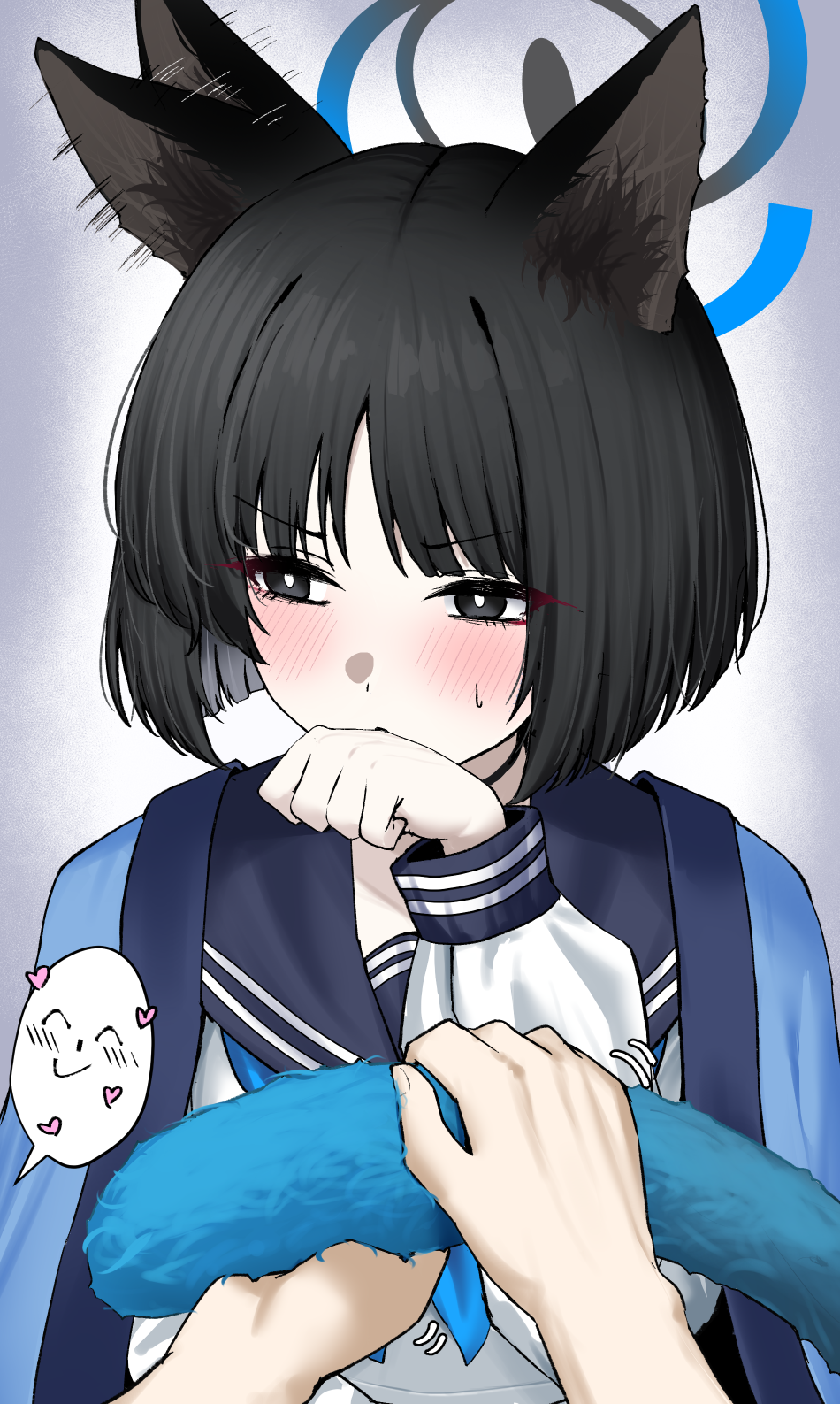 キキョウのしっぽもふりたい插画图片壁纸 キキョウのしっぽもふりたい插画图片壁纸