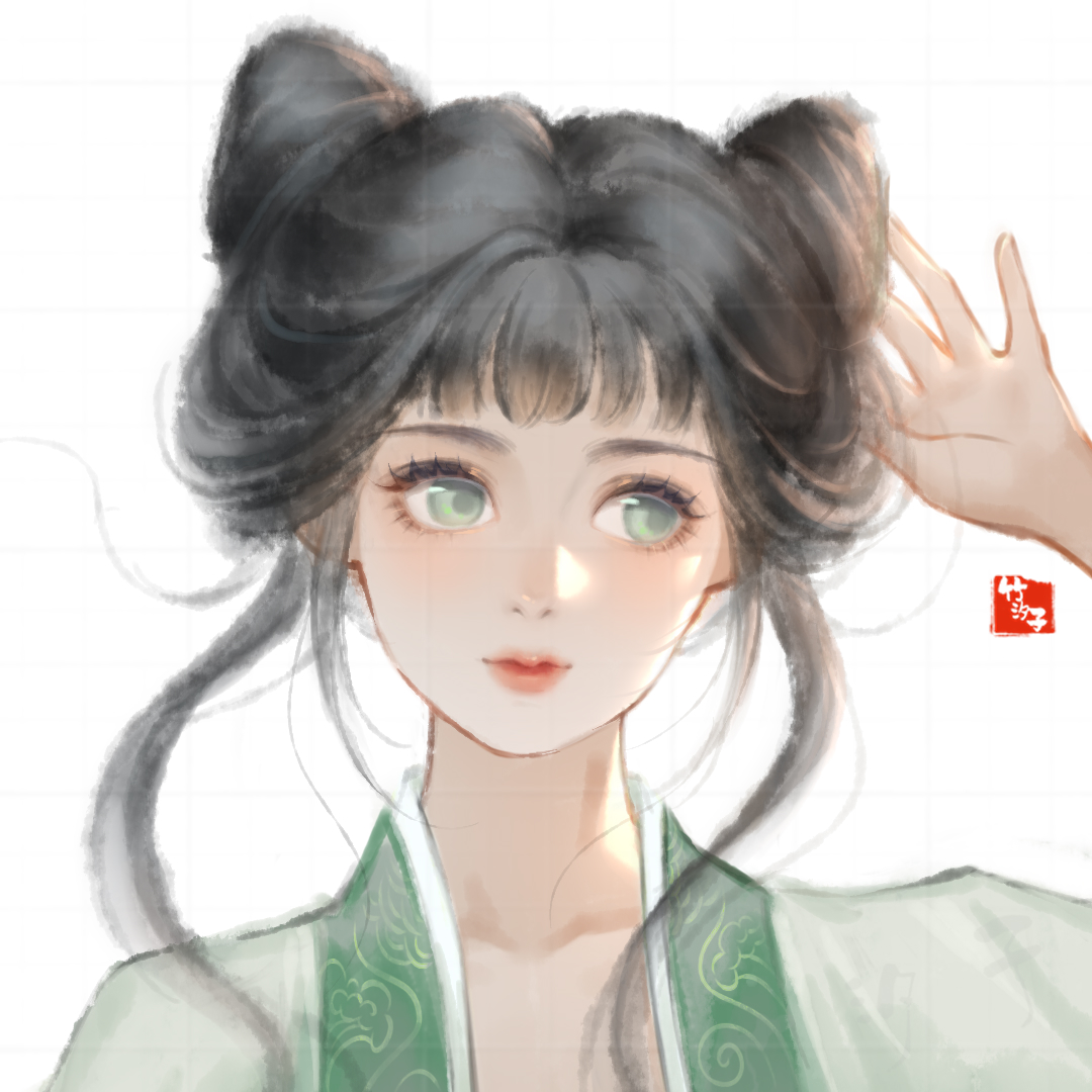 水墨头摸鱼 水墨头摸鱼