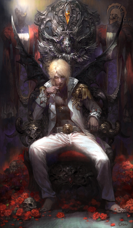 吸血鬼系列插画图片壁纸 吸血鬼系列插画图片壁纸