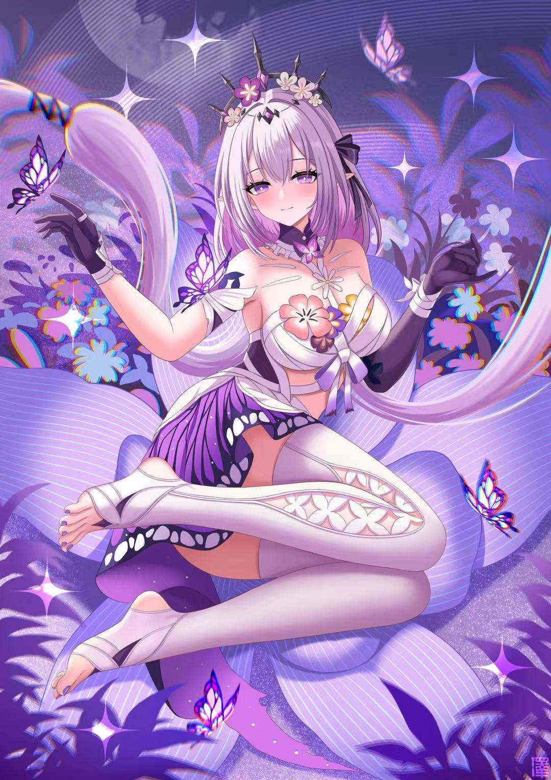 遐蝶🦋插画图片壁纸 遐蝶🦋插画图片壁纸