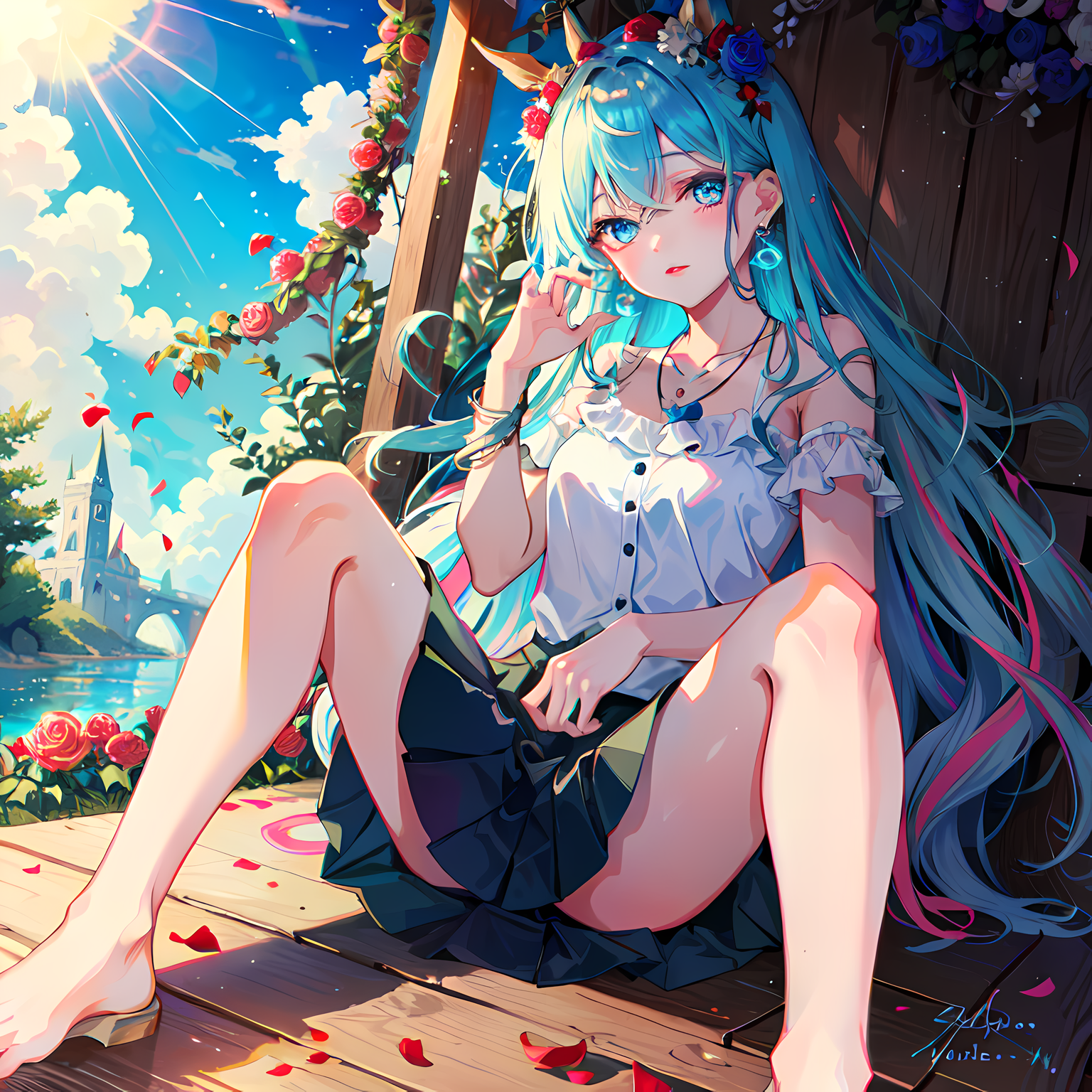 花海琳琅插画图片壁纸 花海琳琅插画图片壁纸