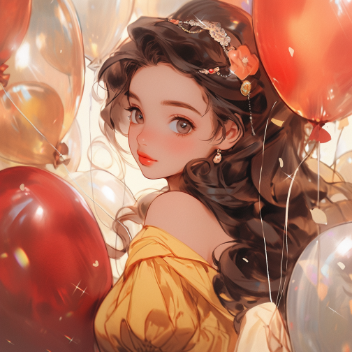 在逃公主的美好时光插画图片壁纸 在逃公主的美好时光插画图片壁纸