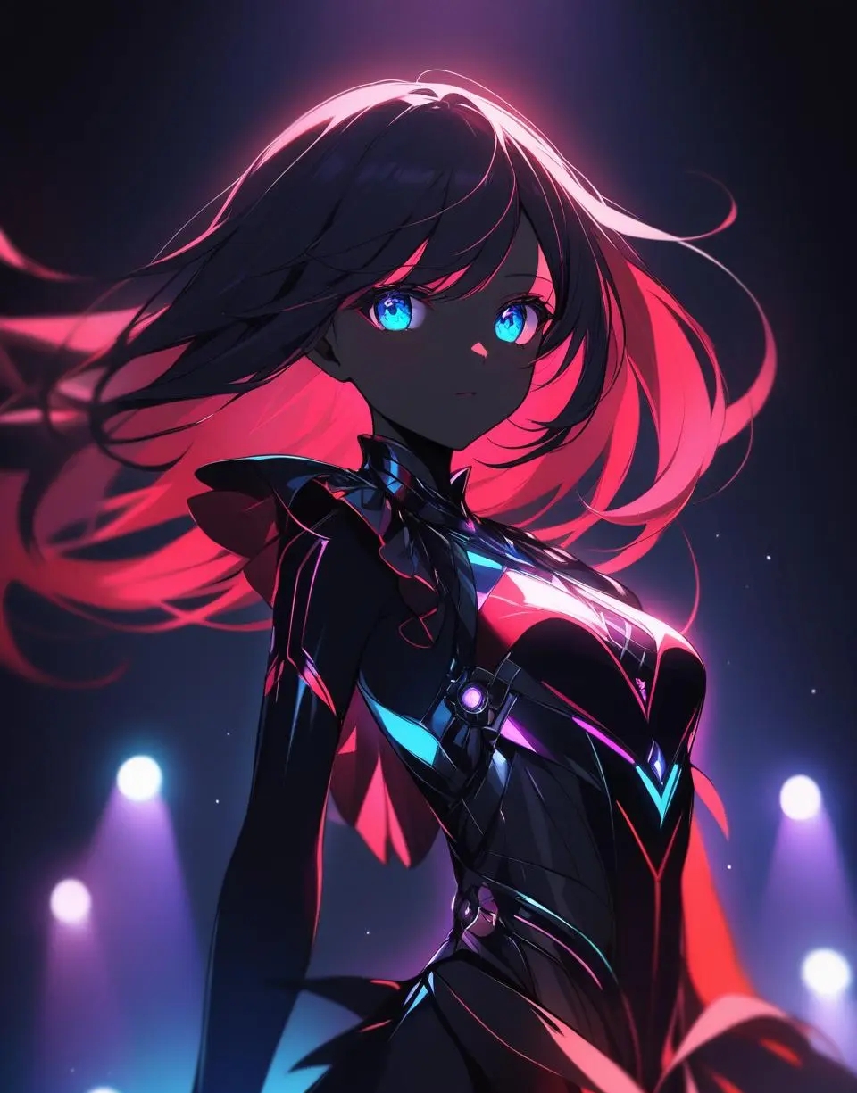 AI少女插画图片壁纸 AI少女插画图片壁纸