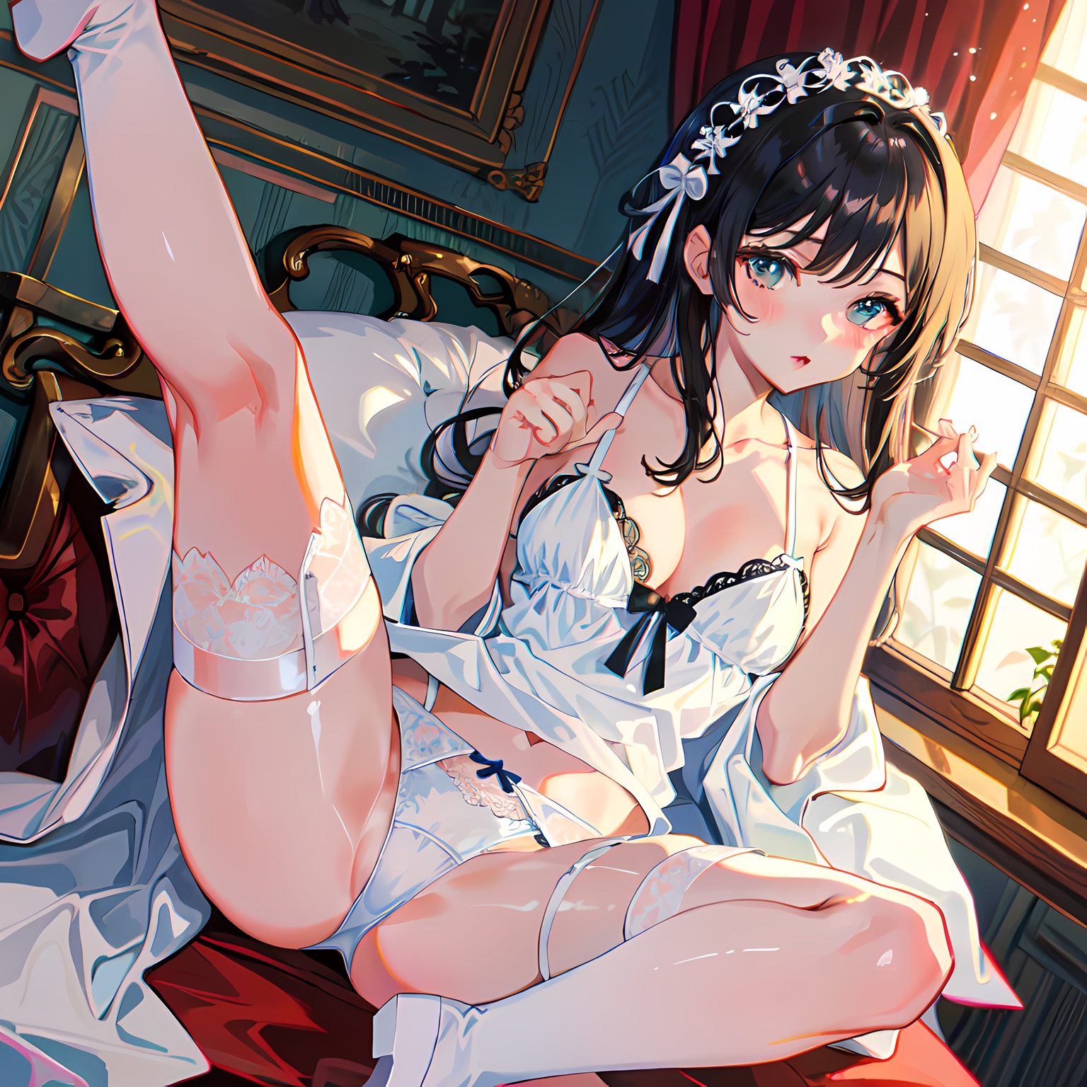 窗边插画图片壁纸 窗边插画图片壁纸