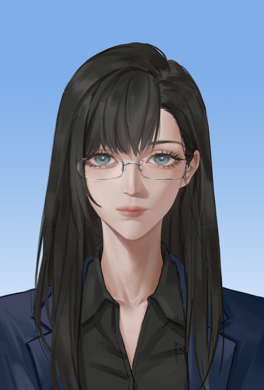 证件照插画图片壁纸 证件照插画图片壁纸