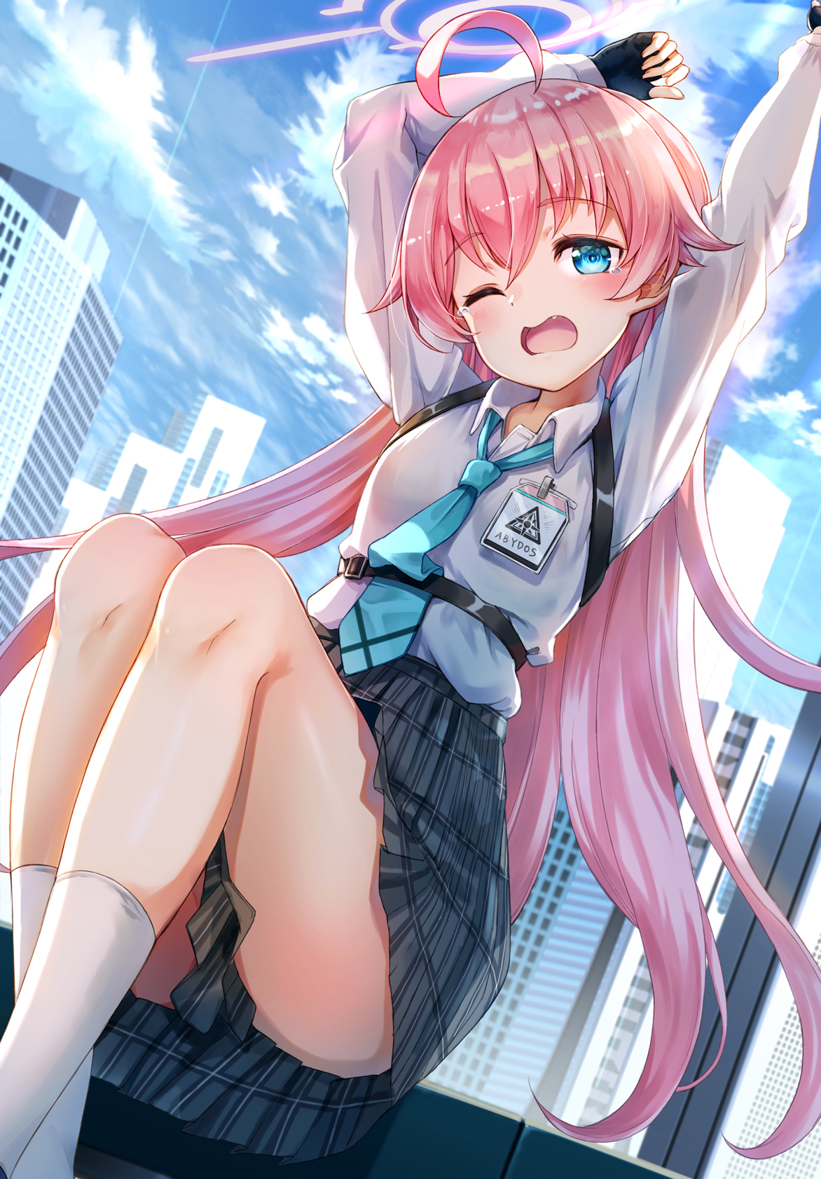 大叔:“不要再睡啦!”《碧蓝档案》小鸟游星野绝美壁纸合辑