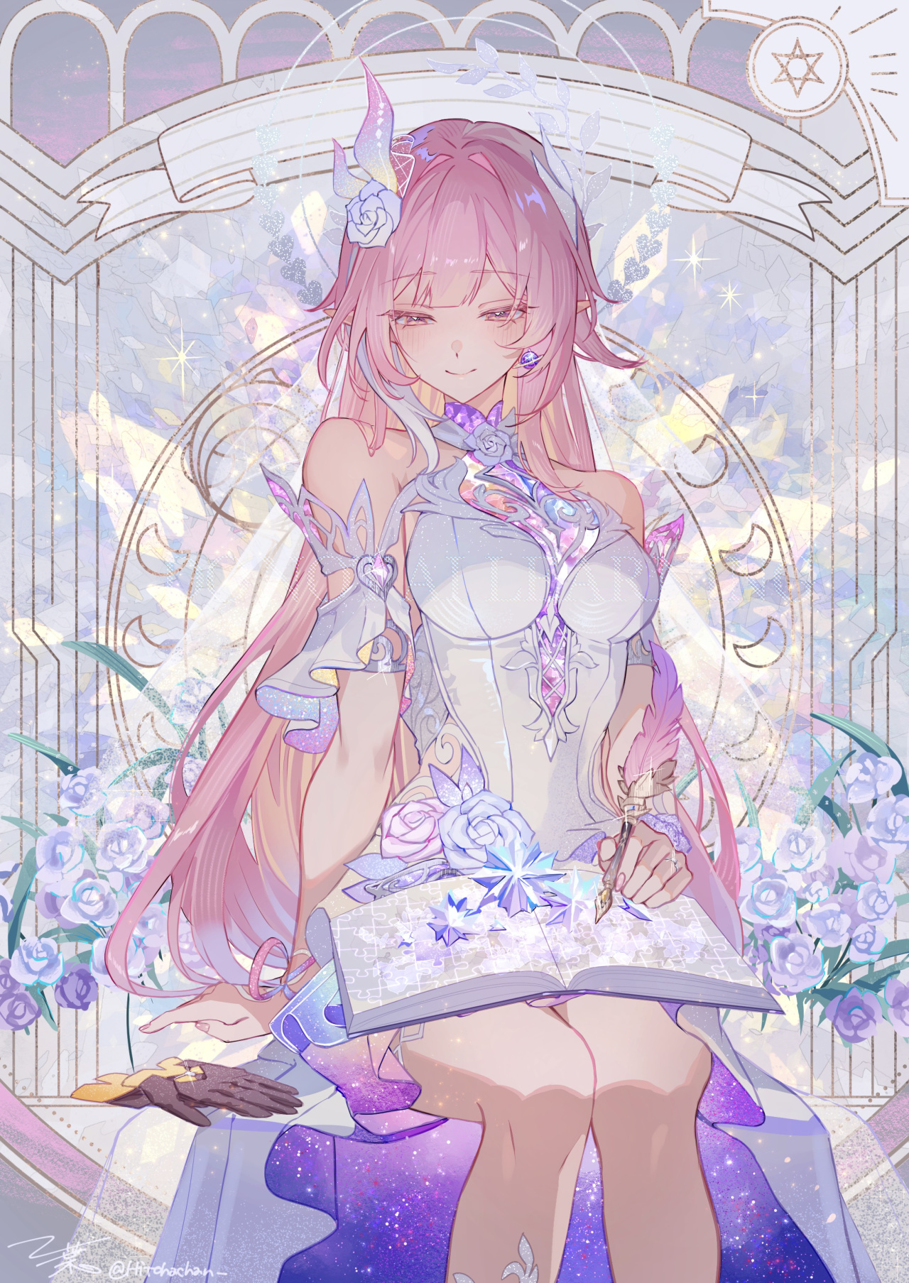 和服高马尾千咲好优雅~ | 【Pixiv】人气榜12月第1期