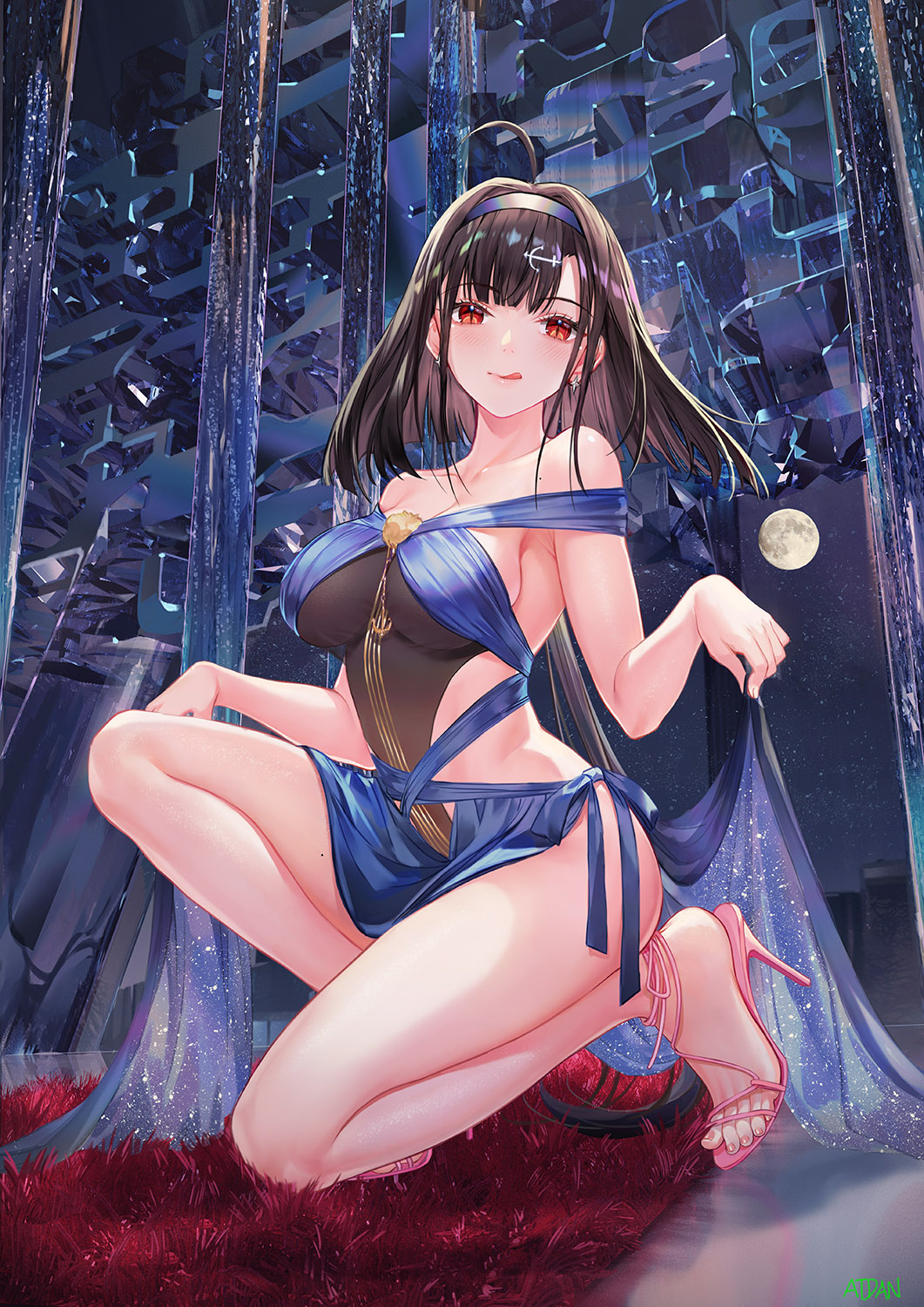 腿控狂喜!一波超性感的大姐姐来袭! |高跟鞋少女插画合辑