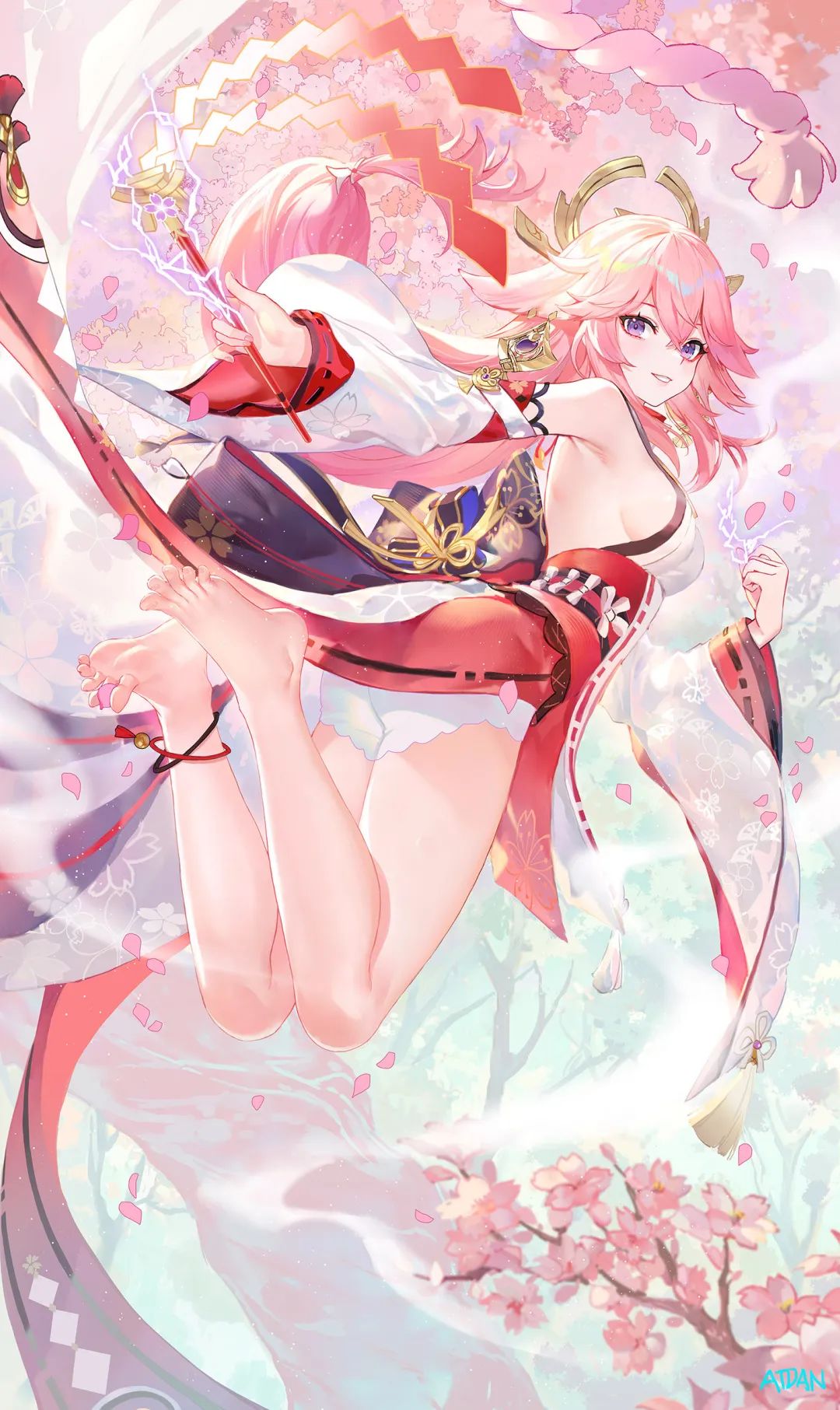 这妩媚谁顶得住啊?被迷倒了~|【Pixiv】人气榜7月第4期