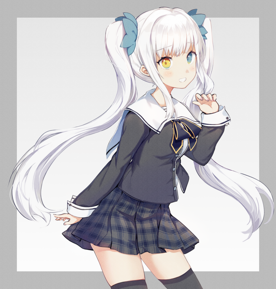 最正宗的清新风格,没人能逃得过的制服诱惑!!|水手服美图插画特辑