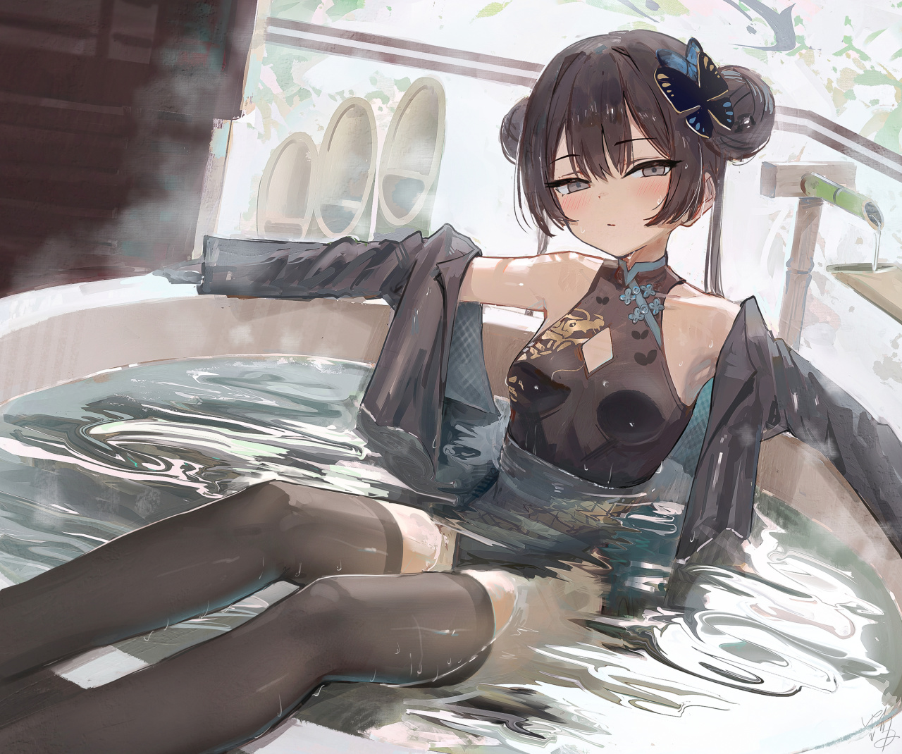 大热天泡热水澡,谁敢冲? | 【Pixiv】人气榜7月第2期