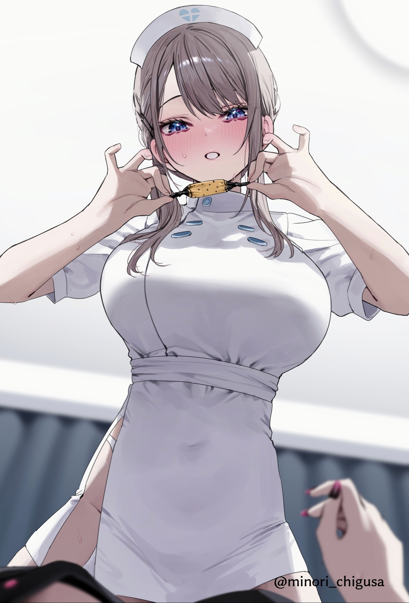 护士女孩美图:维特儿~来杯葡萄糖少冰三分糖~