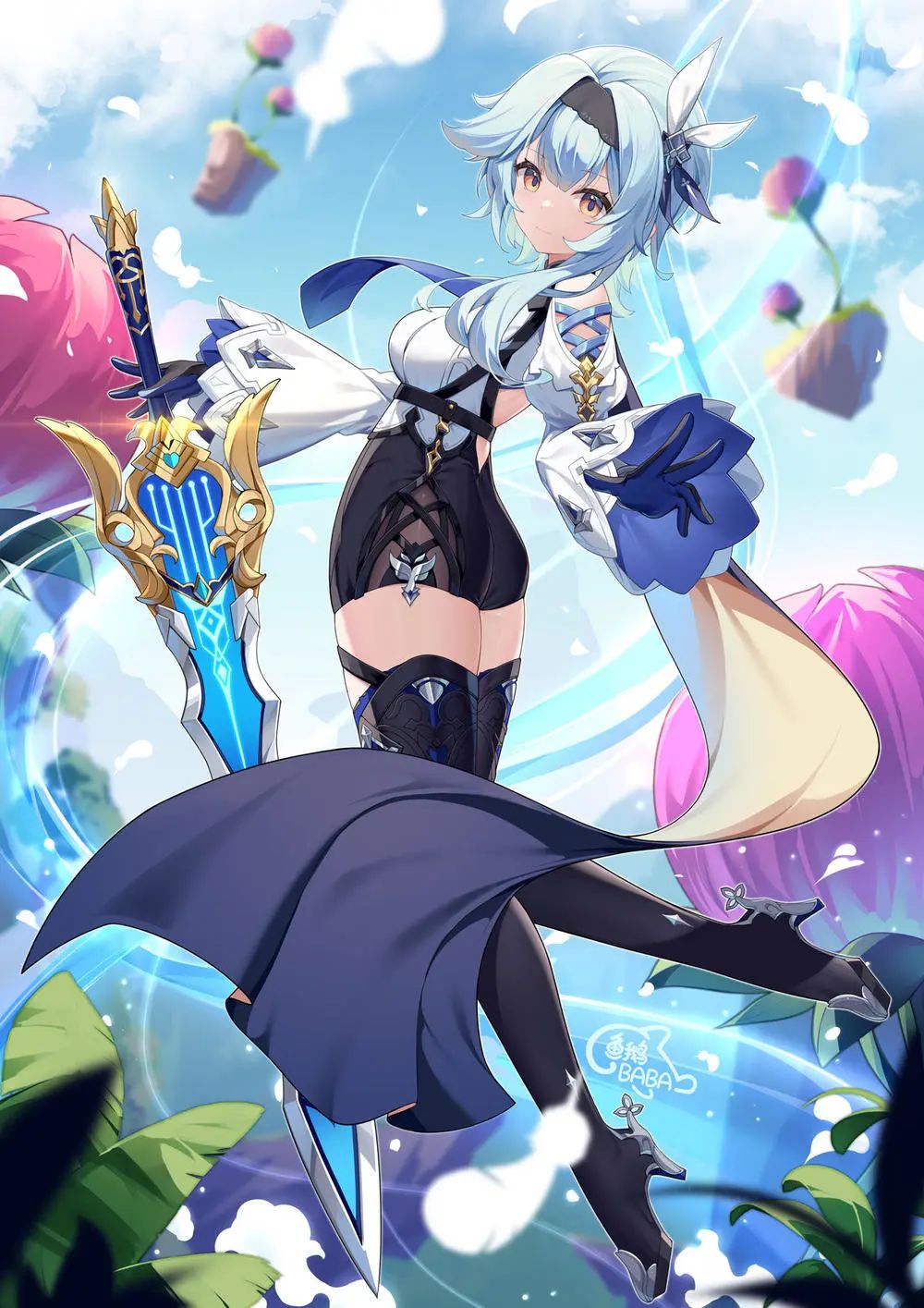 这清凉和美腿,太诱惑了~ | 触站画师作品精选【7月第2期】
