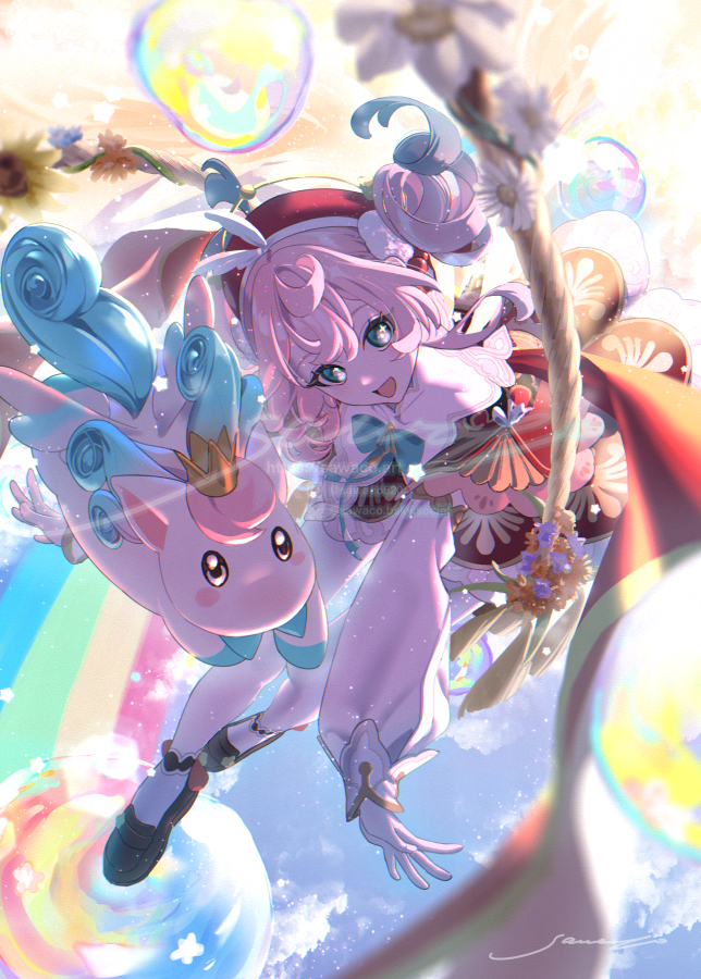 荡秋千女孩美图:不可以在室内荡秋千!