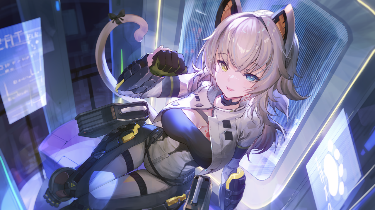 阿玛忒拉斯!| 中二异色瞳女孩美图