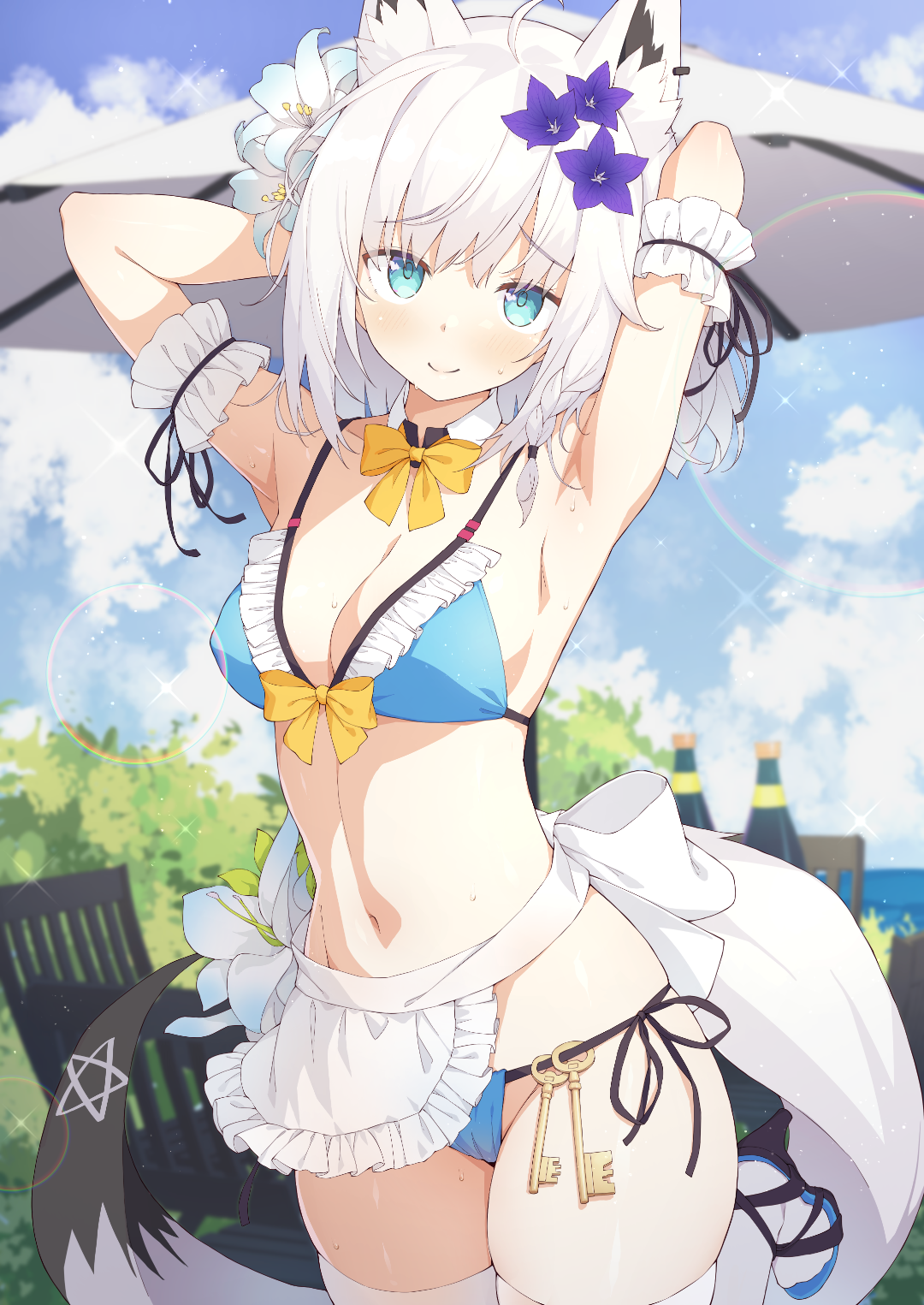 好大胆的泳装~有几个人能拒绝啊? | 【Pixiv】人气榜7月第2期