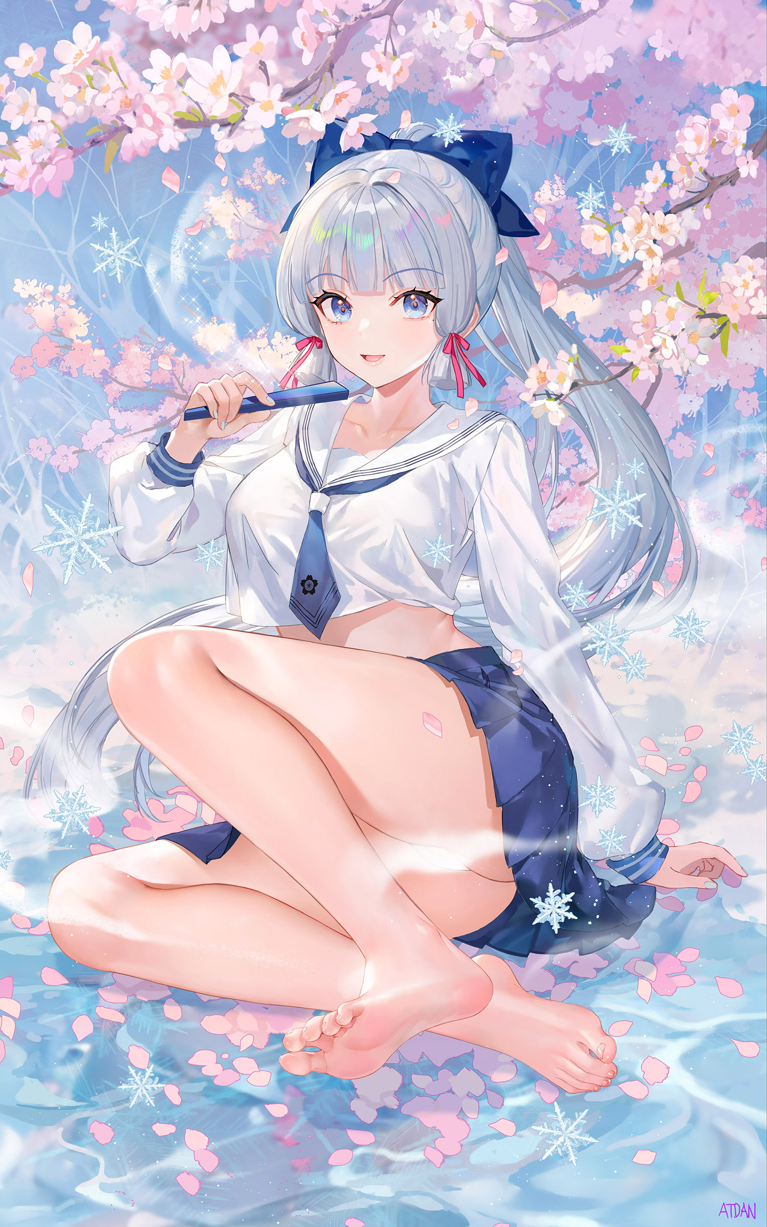 呲溜呲溜~绫华小姐的身材好好!【Pixiv】人气榜单4月第1期