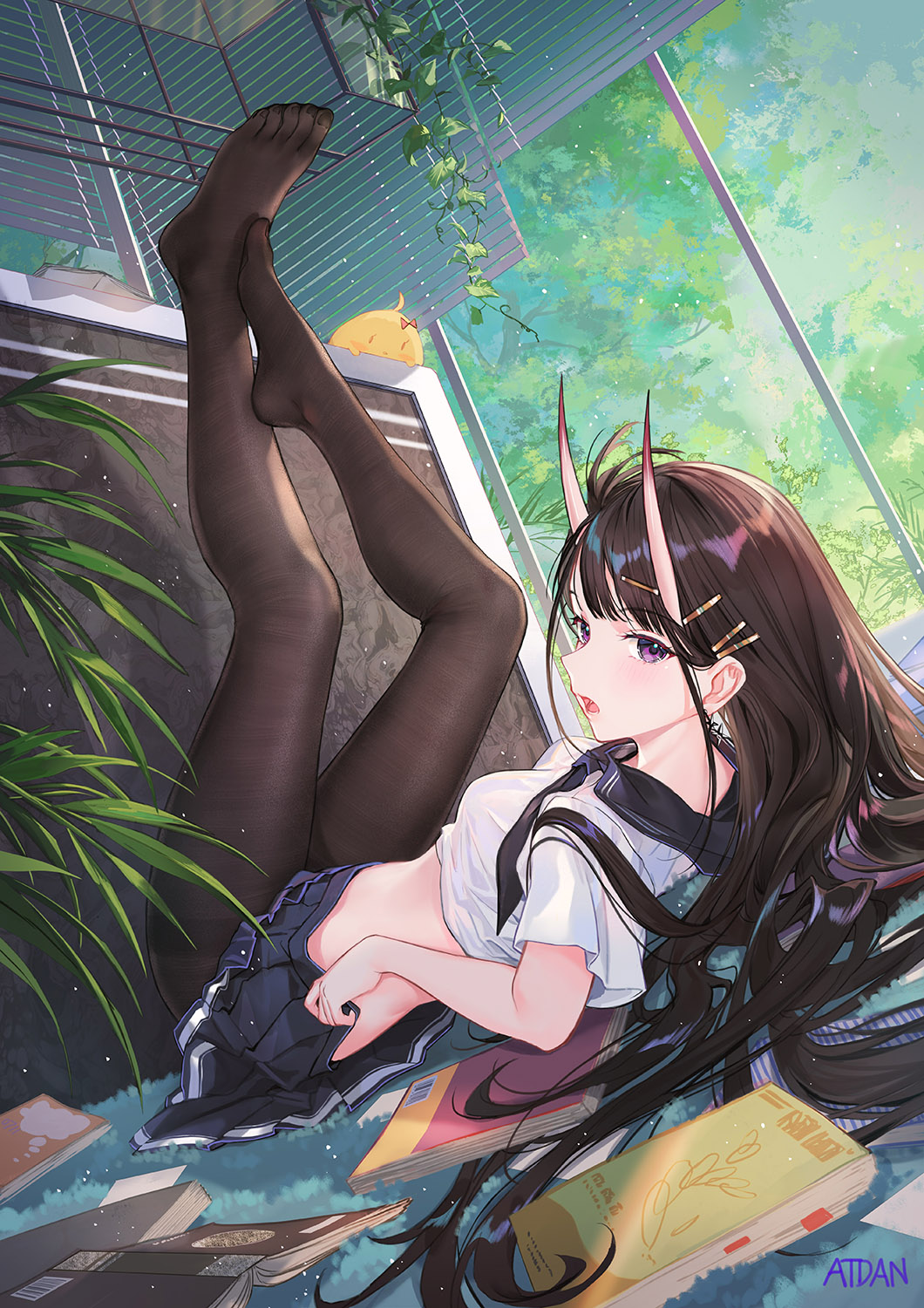 黑丝什么的最喜欢了! |黑丝水手服绝美壁纸合辑