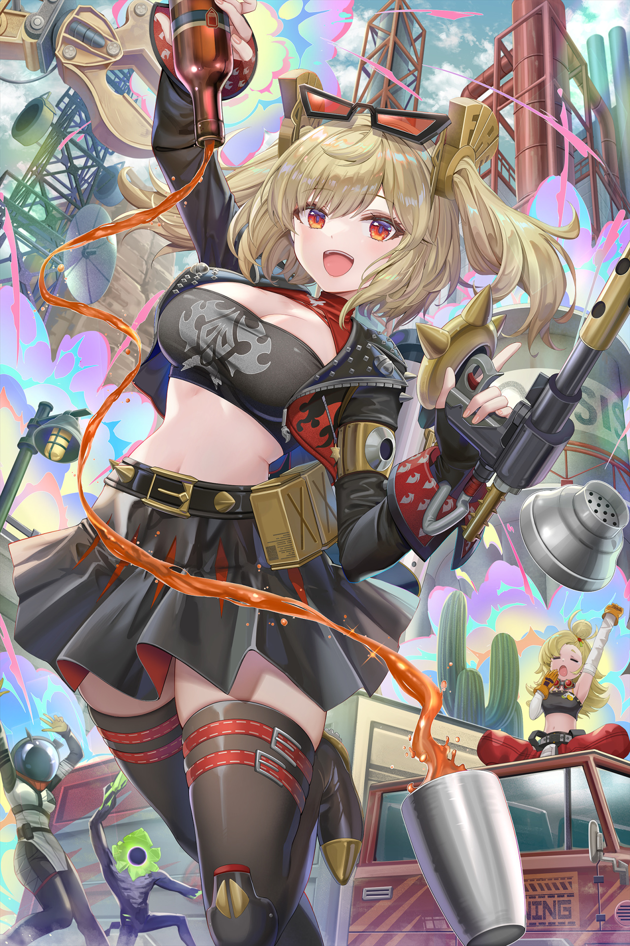 点击看流萤猫猫女仆卖萌~ | 【Pixiv】人气榜4月第1期