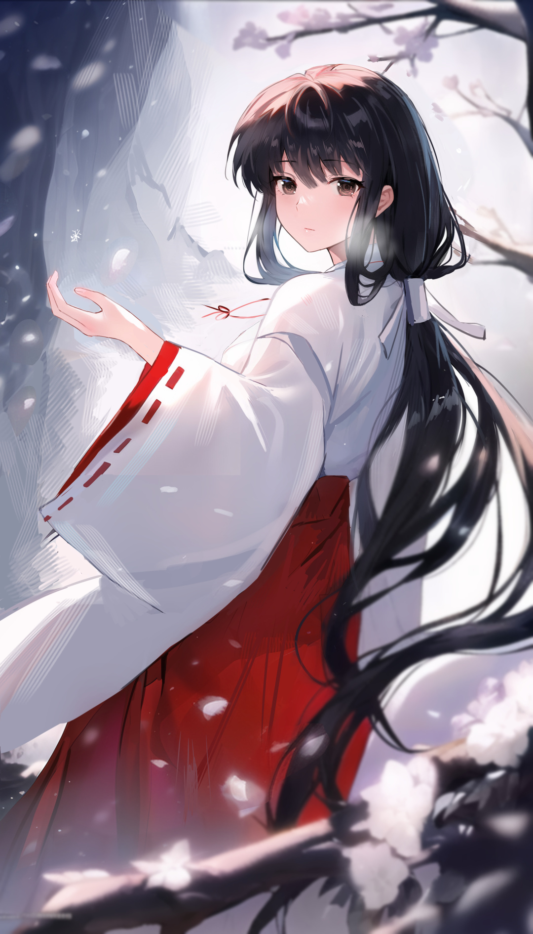 狐狸姐姐的巫女服好迷人! |巫女服绝美壁纸合集