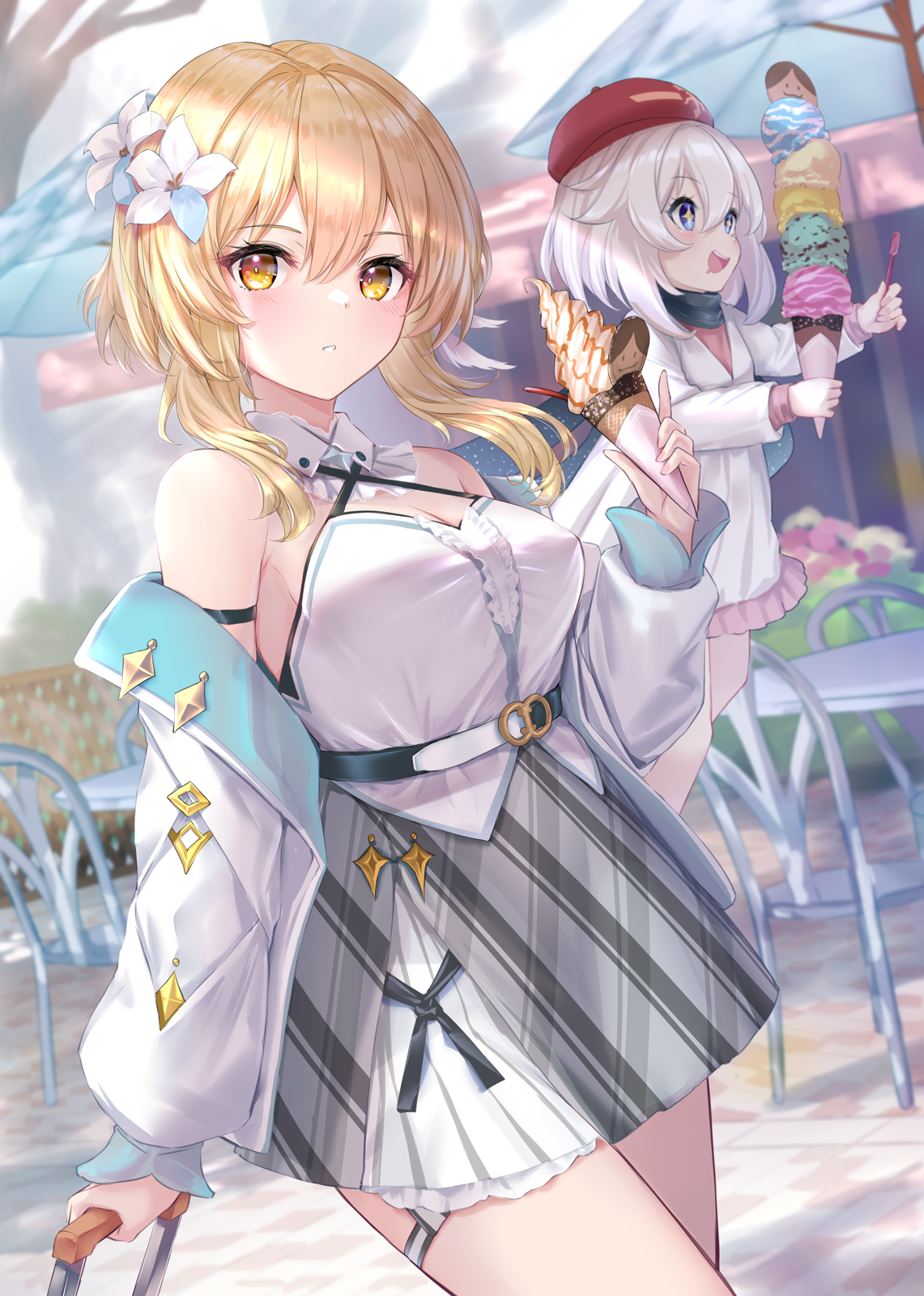 不要一直盯着人家的裙子看啦! |【Pixiv】人气榜单12月第5期