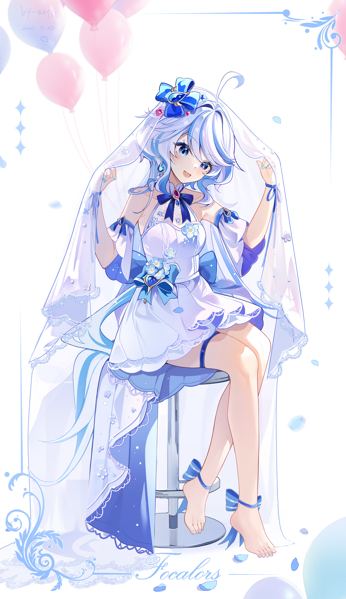 原神芙宁娜屠榜!这就是卖萌傲娇、人见人爱的水神吗?|【Pixiv】人气榜11月第2期