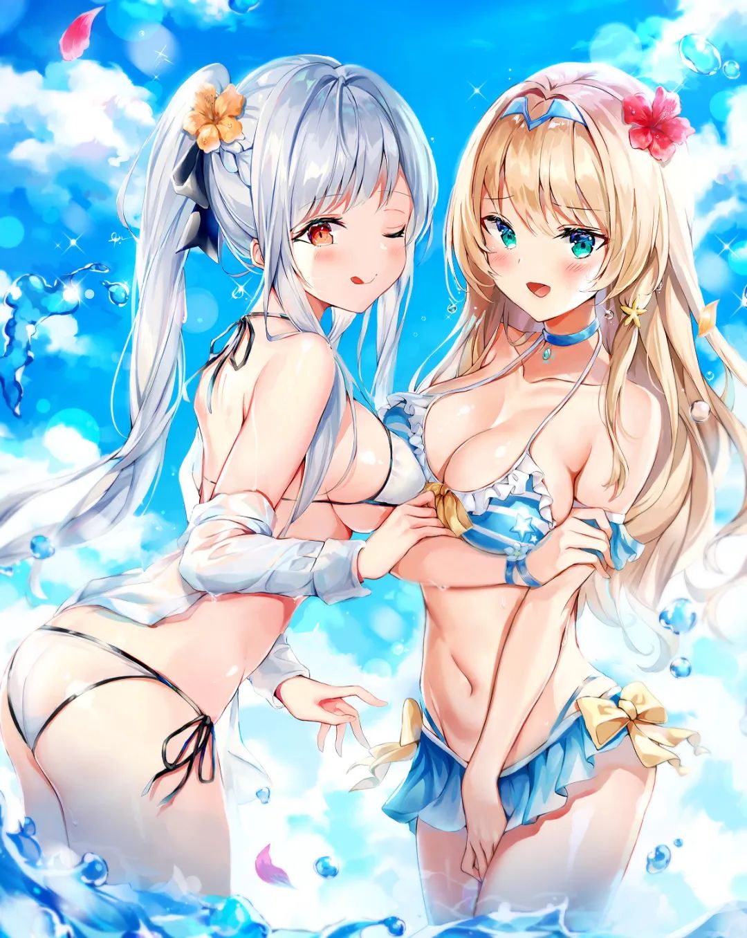 少女前线泳装:我抱着的不是枪,是老婆 | 少女前线壁纸特辑