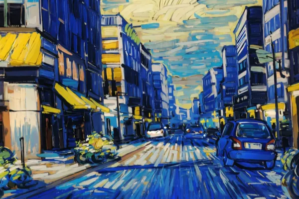 Van Gogh landscape