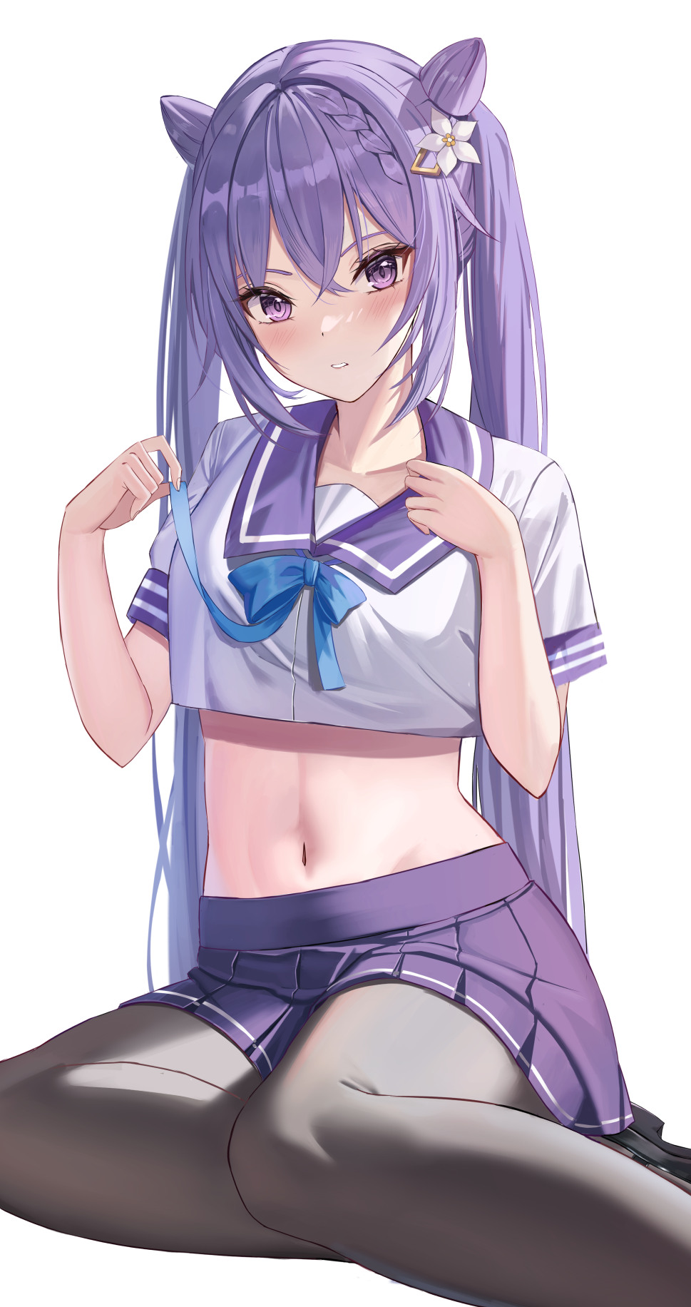 让人想狂摸一把的大腿,身材太好了! |制服少女绝美壁纸合辑
