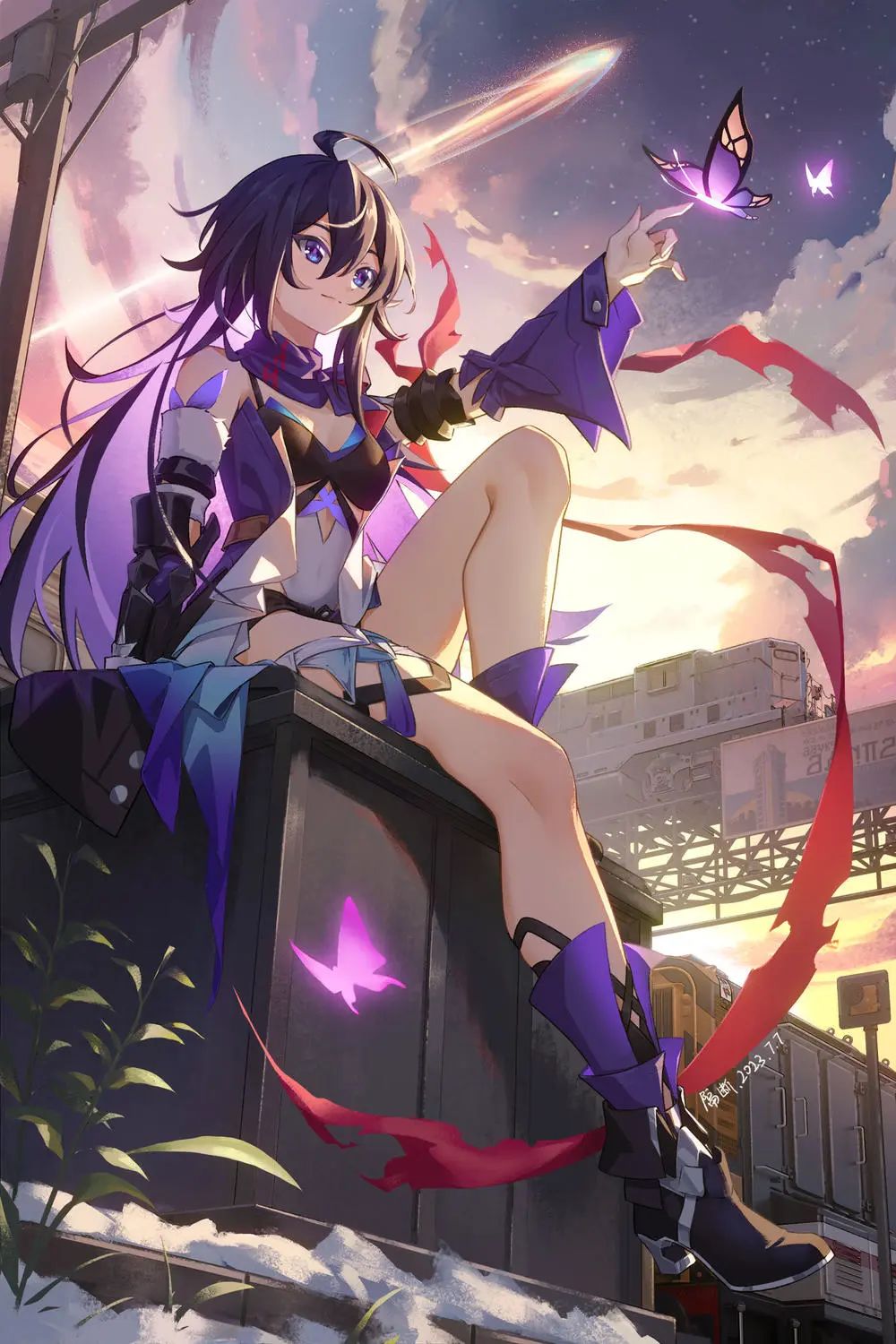 这清凉和美腿,太诱惑了~ | 触站画师作品精选【7月第2期】