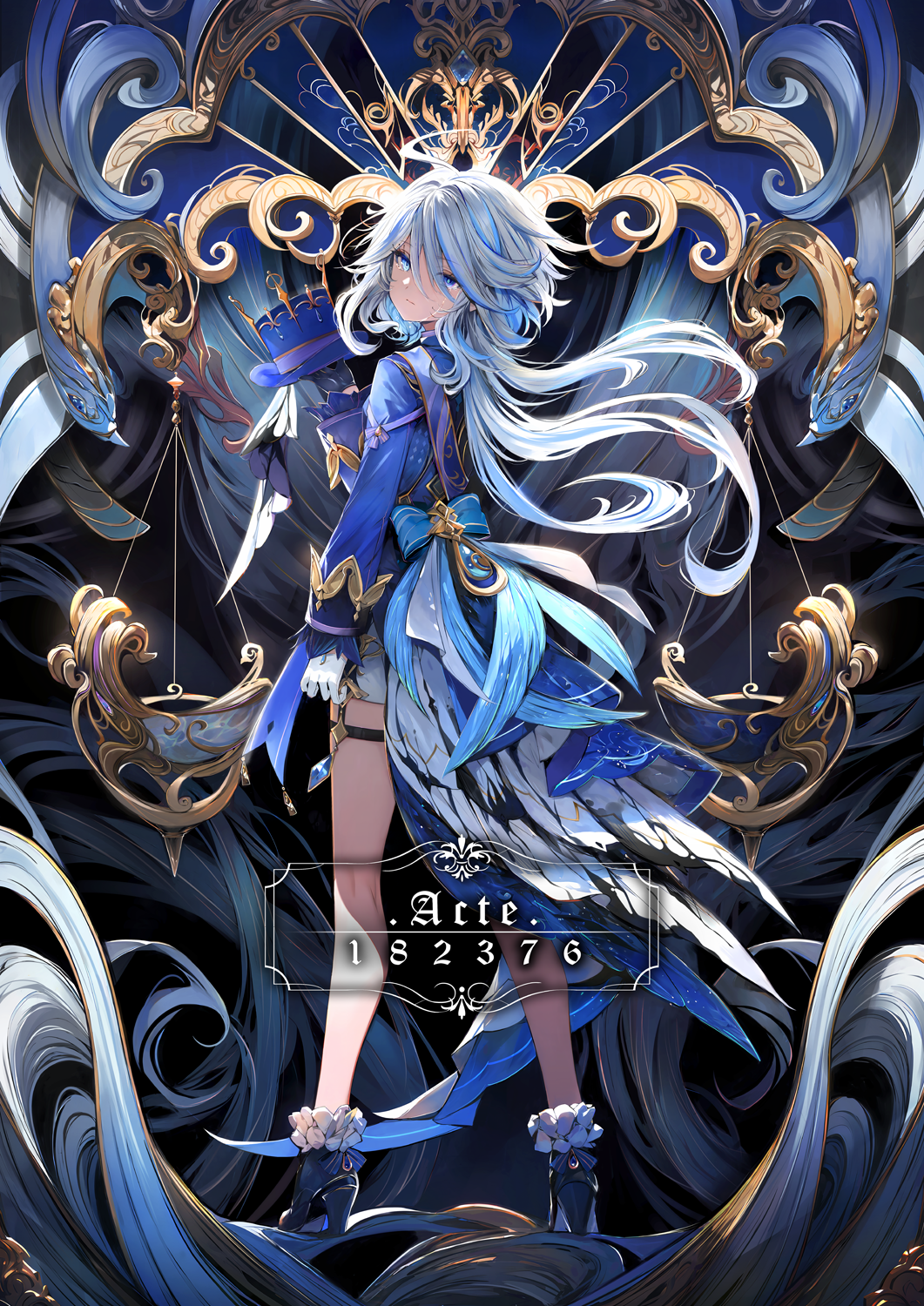 原神芙宁娜屠榜!这就是卖萌傲娇、人见人爱的水神吗?|【Pixiv】人气榜11月第2期
