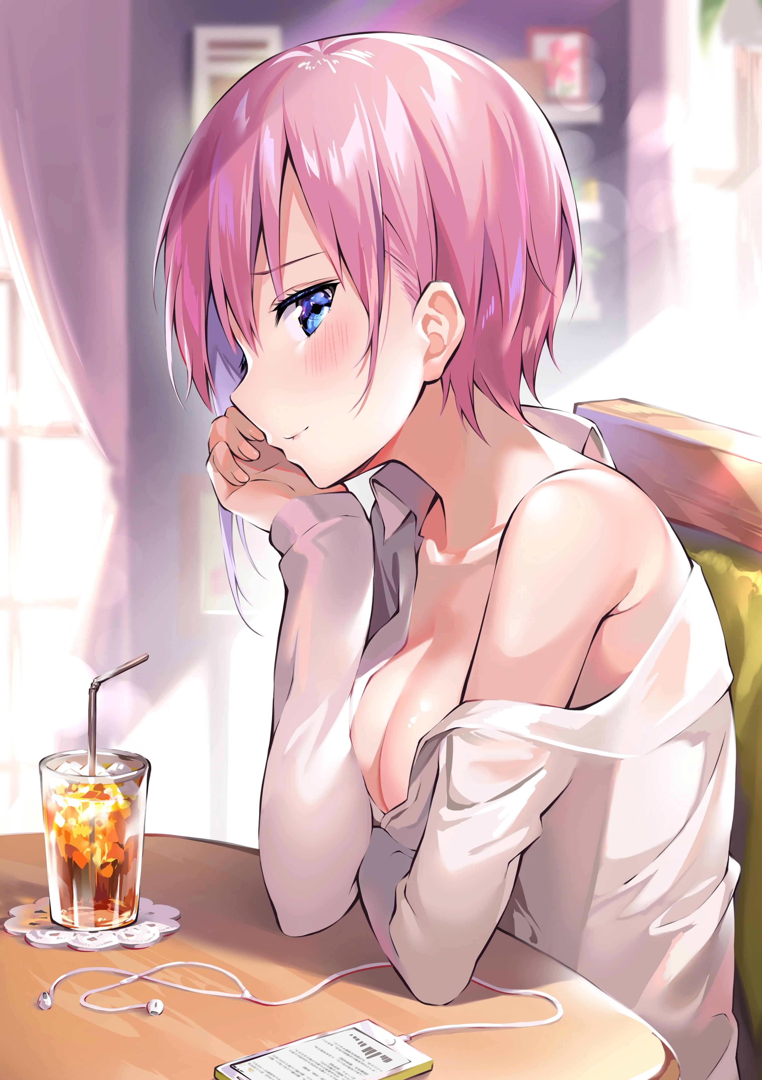 三玖:“你的耳机能借给我听听嘛?” |《五等分的新娘》美图合辑