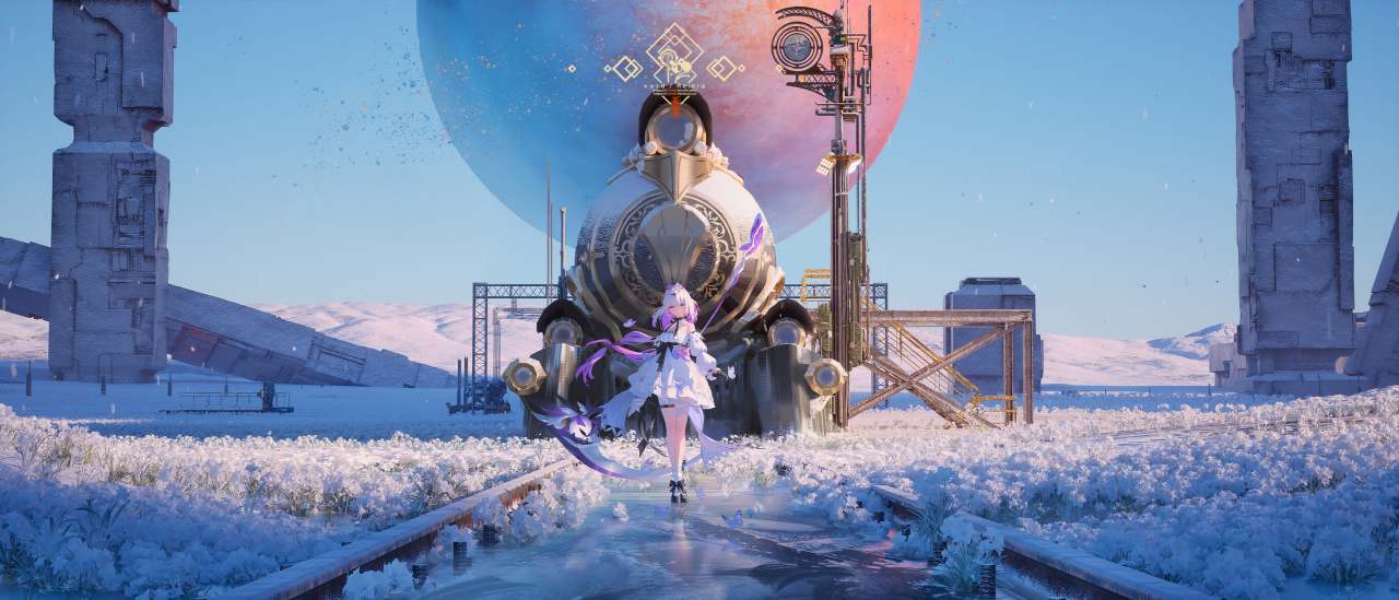 星穹铁道遐蝶美图:快来和你“蝶”一起看花海~