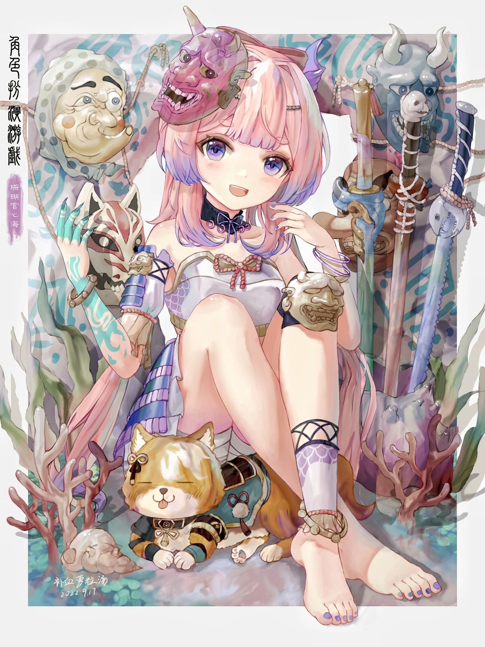 小胡桃能有什么怀心思呢? |触站画师作品精选【1月第4期】
